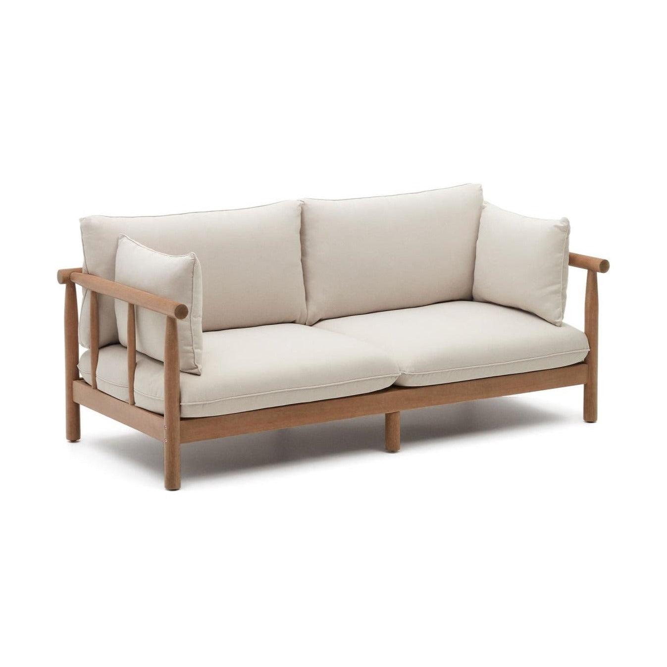 Sofa ogrodowa 2-osobowa SACOVA lite drewno eukaliptusowe La Forma Eye on Design