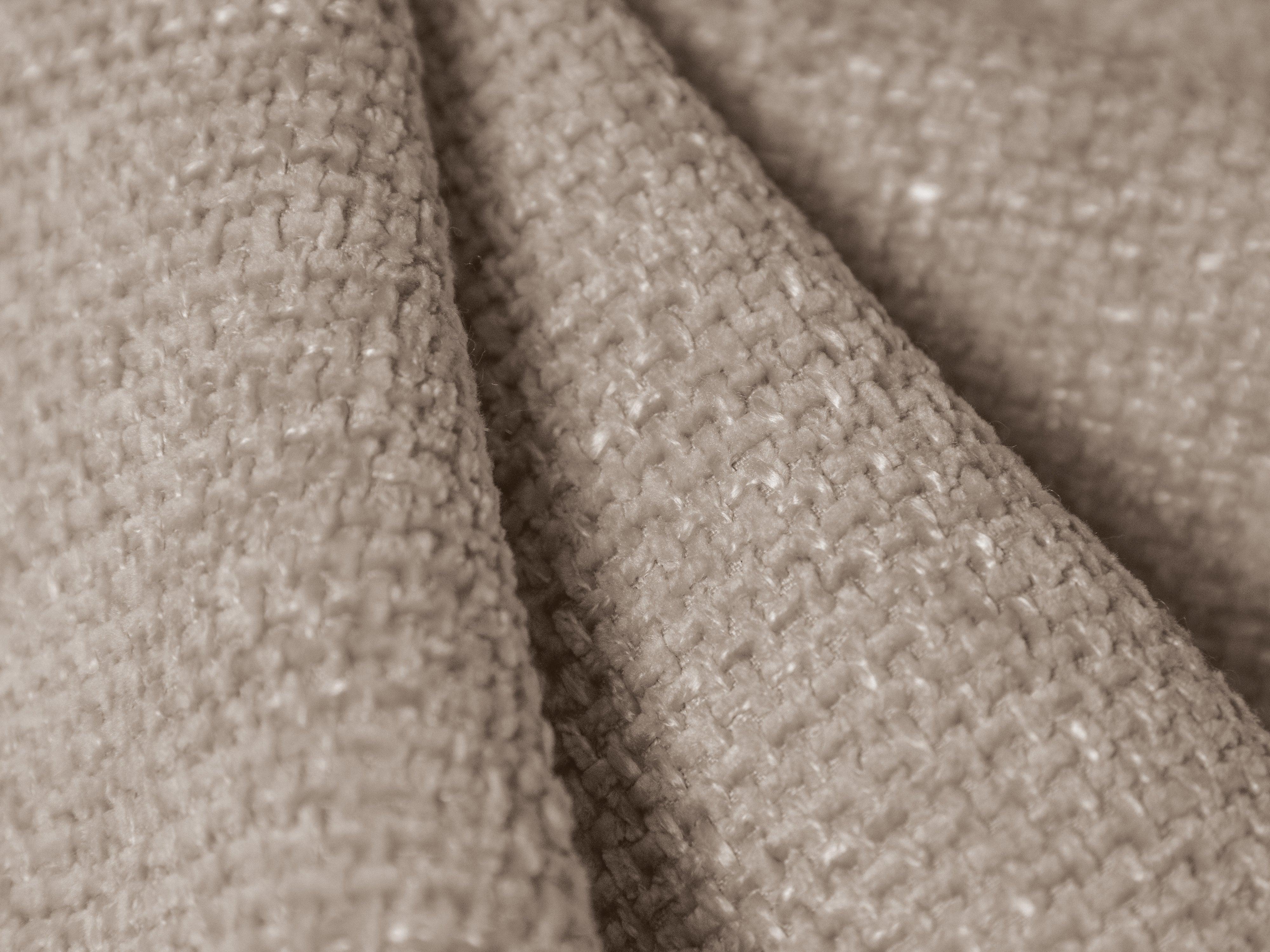 Sofa prawostronna 3-osobowa CHICAGO beżowy szenil Cosmopolitan Design Eye on Design