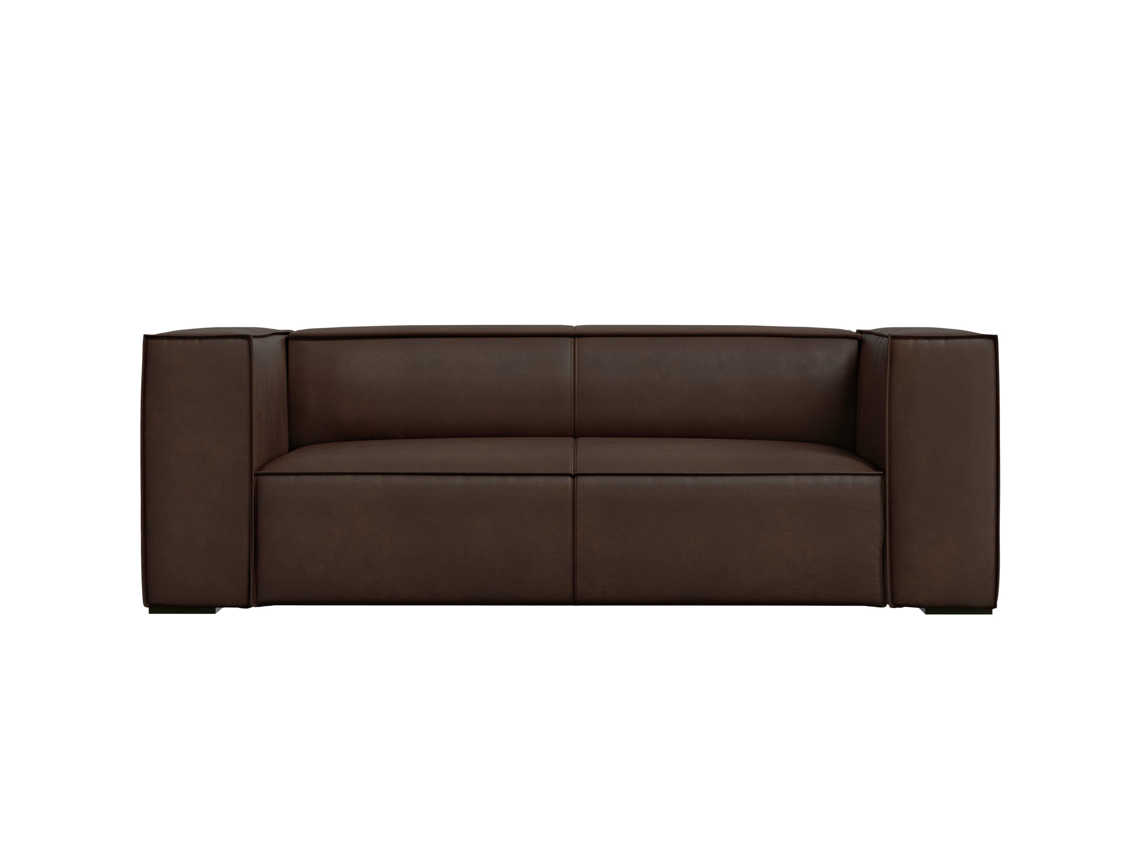 Sofa skórzana 2-osobowa MADAME czekoladowy brąz Windsor & Co Eye on Design