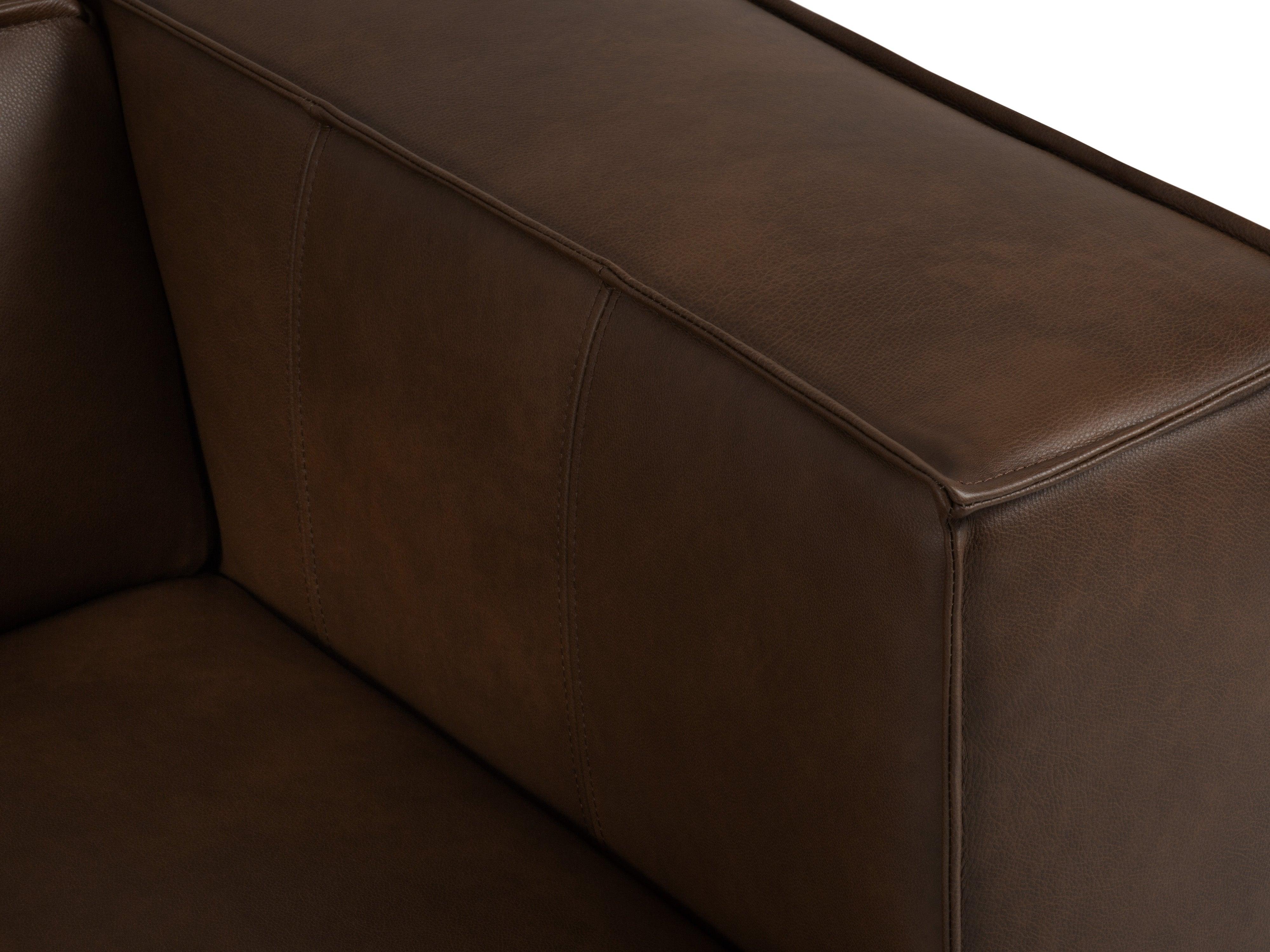 Sofa skórzana 2-osobowa MADAME czekoladowy brąz Windsor & Co Eye on Design