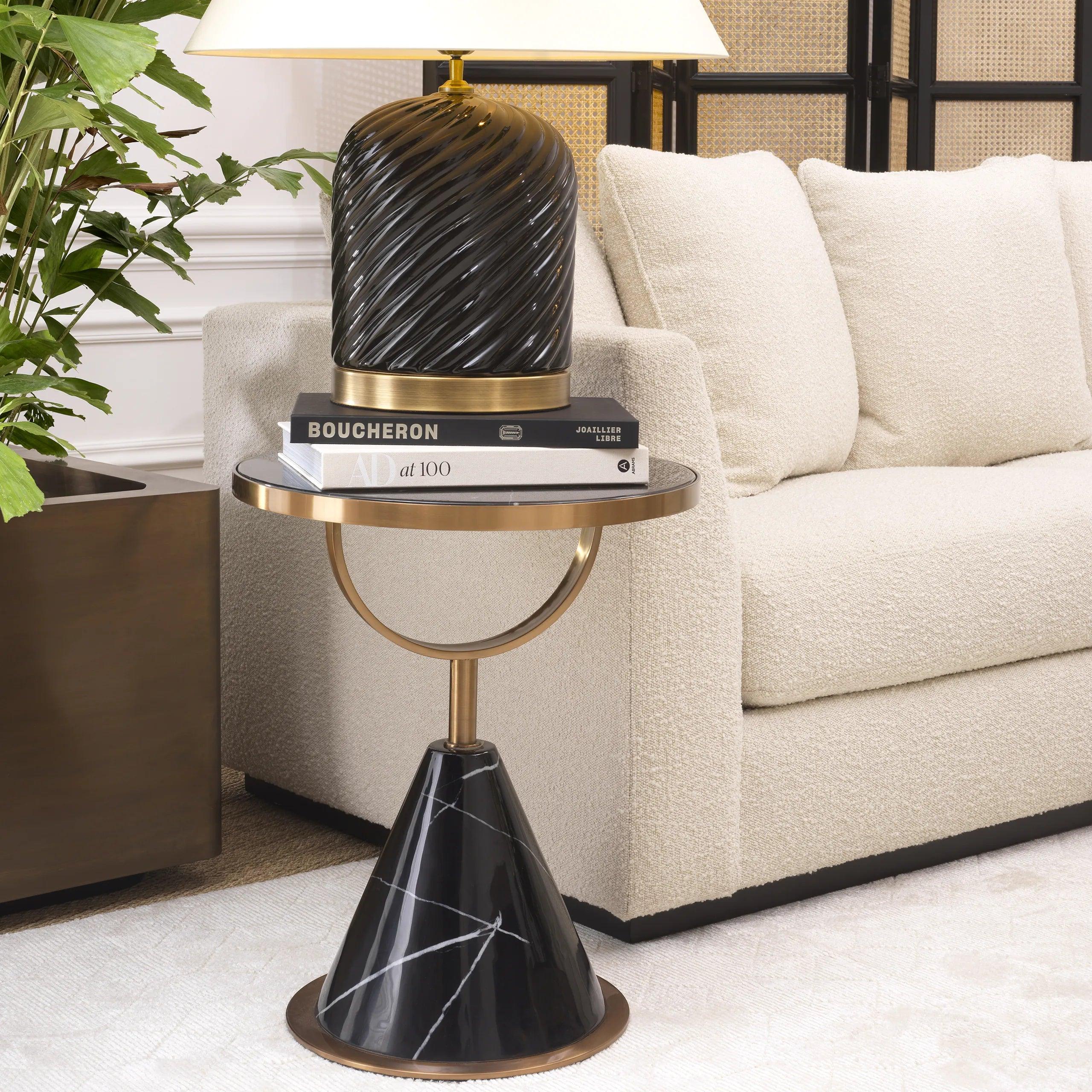 Sofa w tkaninie boucle TAYLOR kremowy Eichholtz Eye on Design