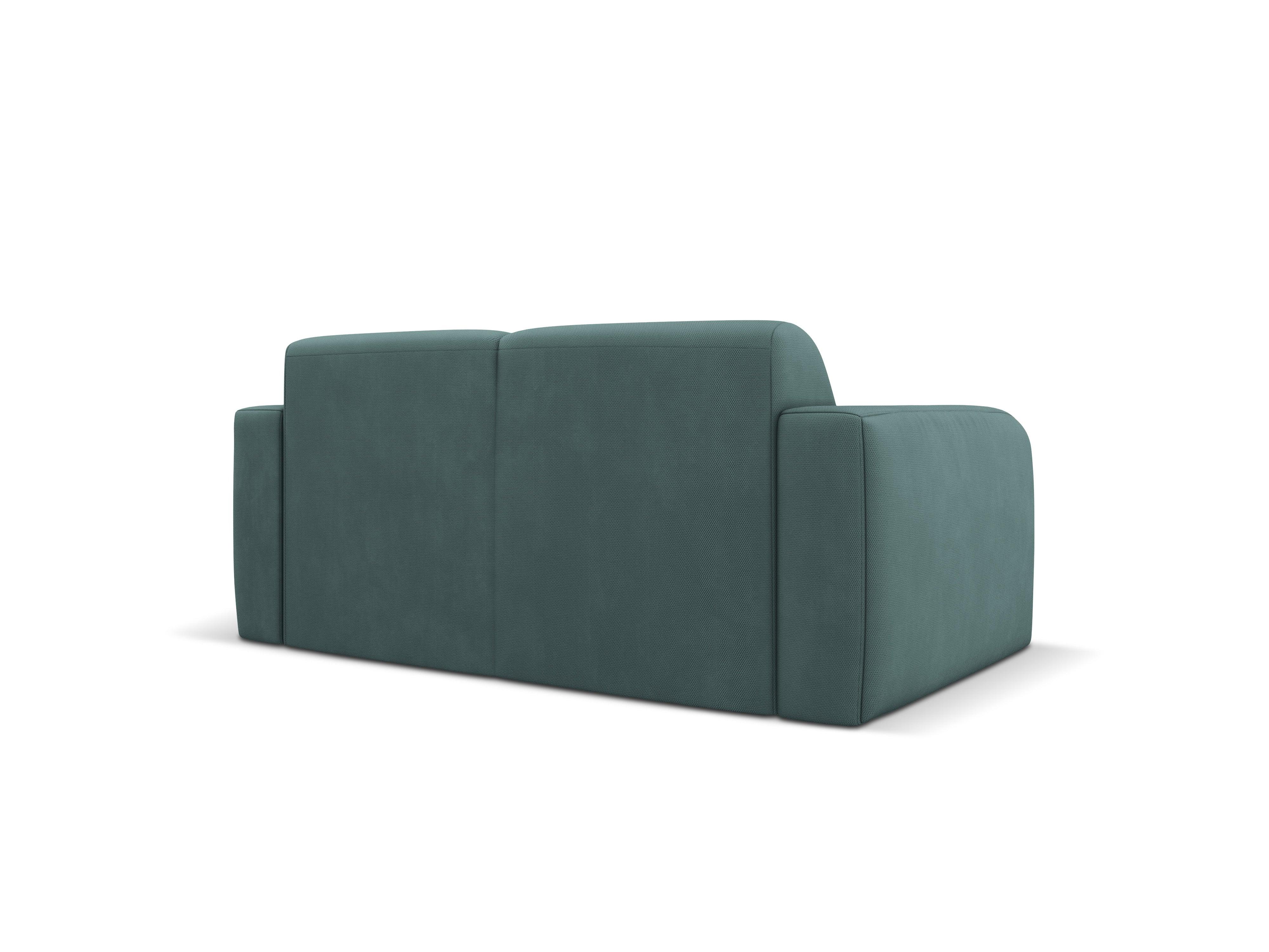 Sofa w tkaninie chenillowej 2-osobowa LOLA morska zieleń Windsor & Co Eye on Design