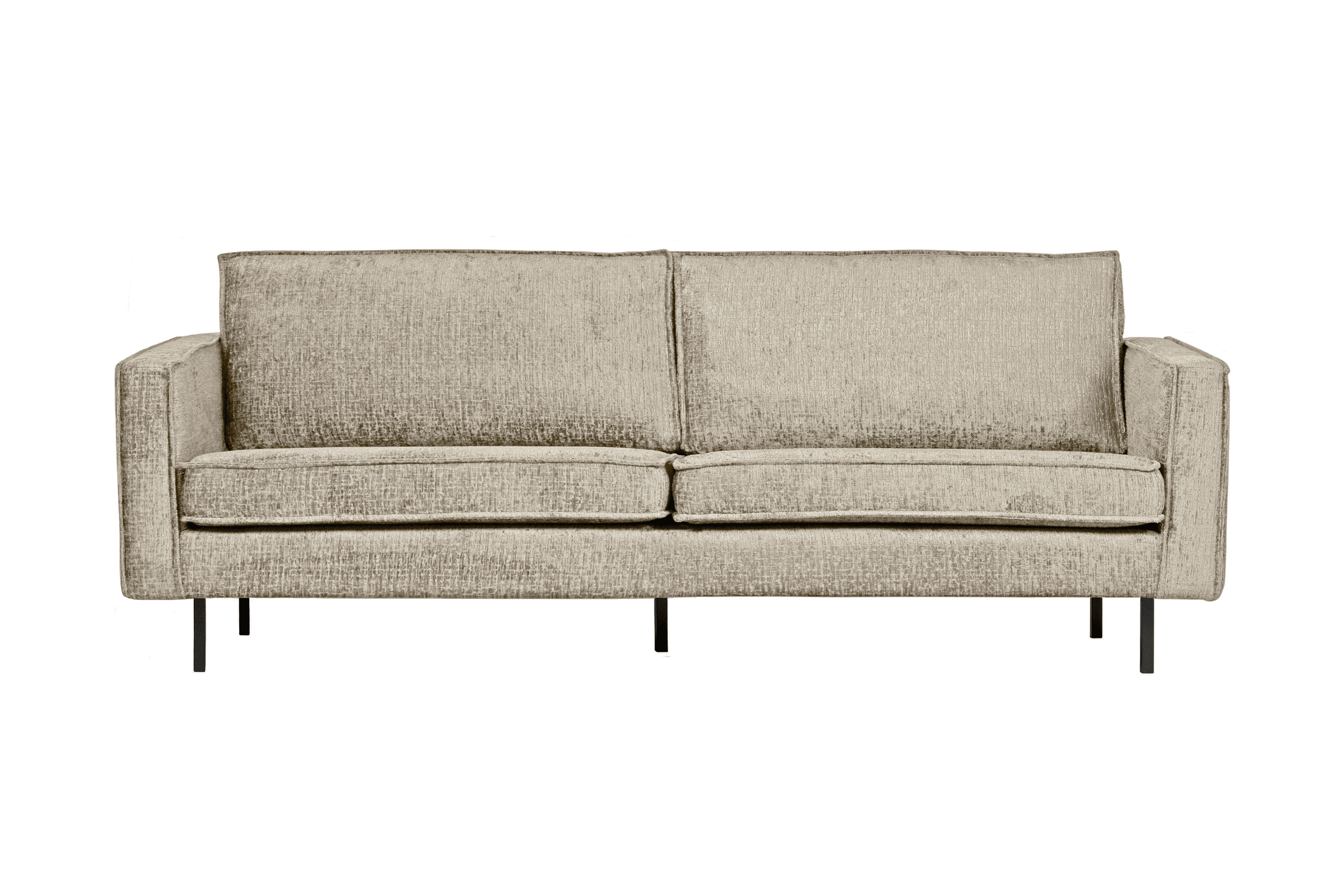 Sofa welurowa 2,5-osobowa RODEO beżowy Be Pure Eye on Design