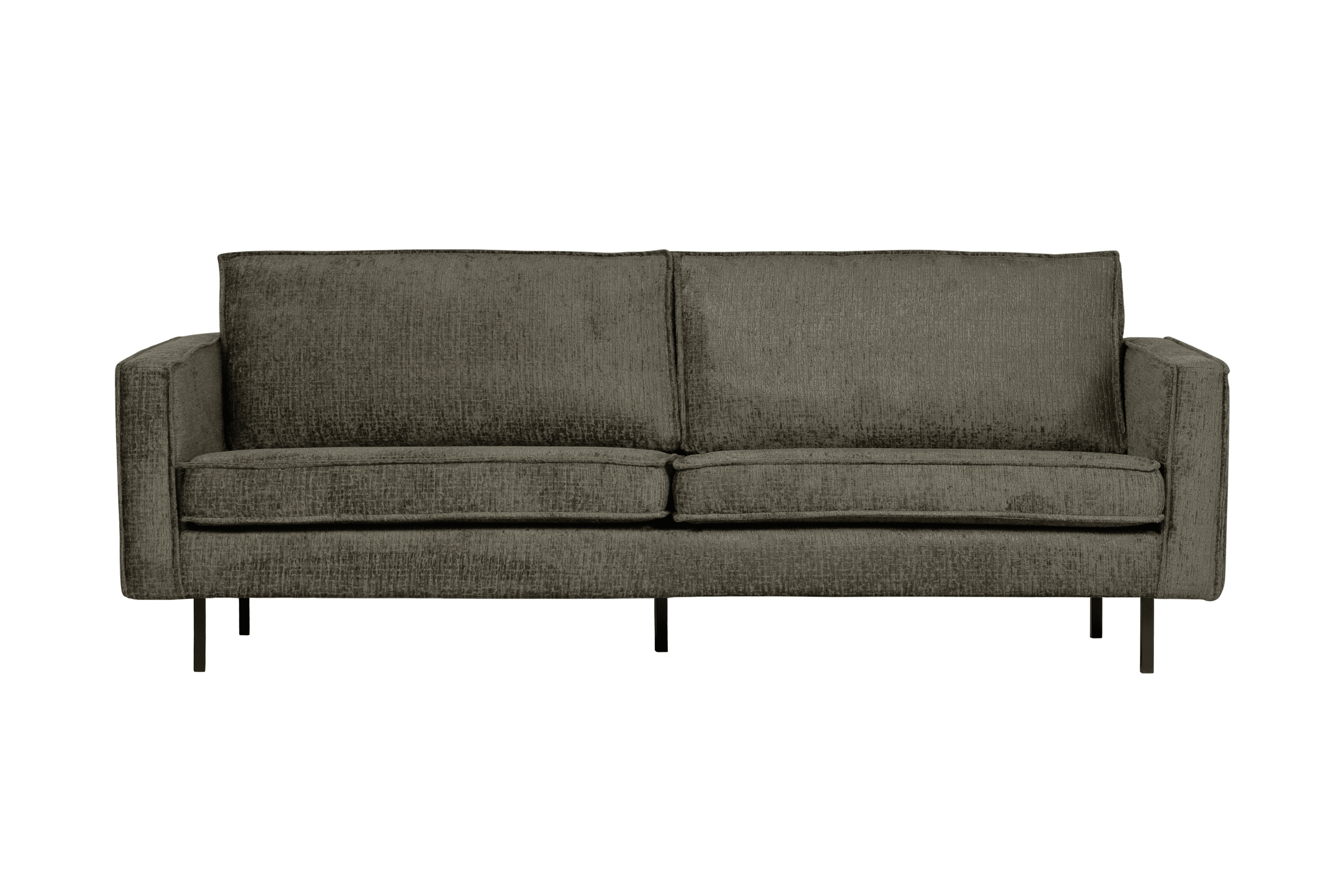 Sofa welurowa 2,5-osobowa RODEO szarozielony Be Pure Eye on Design