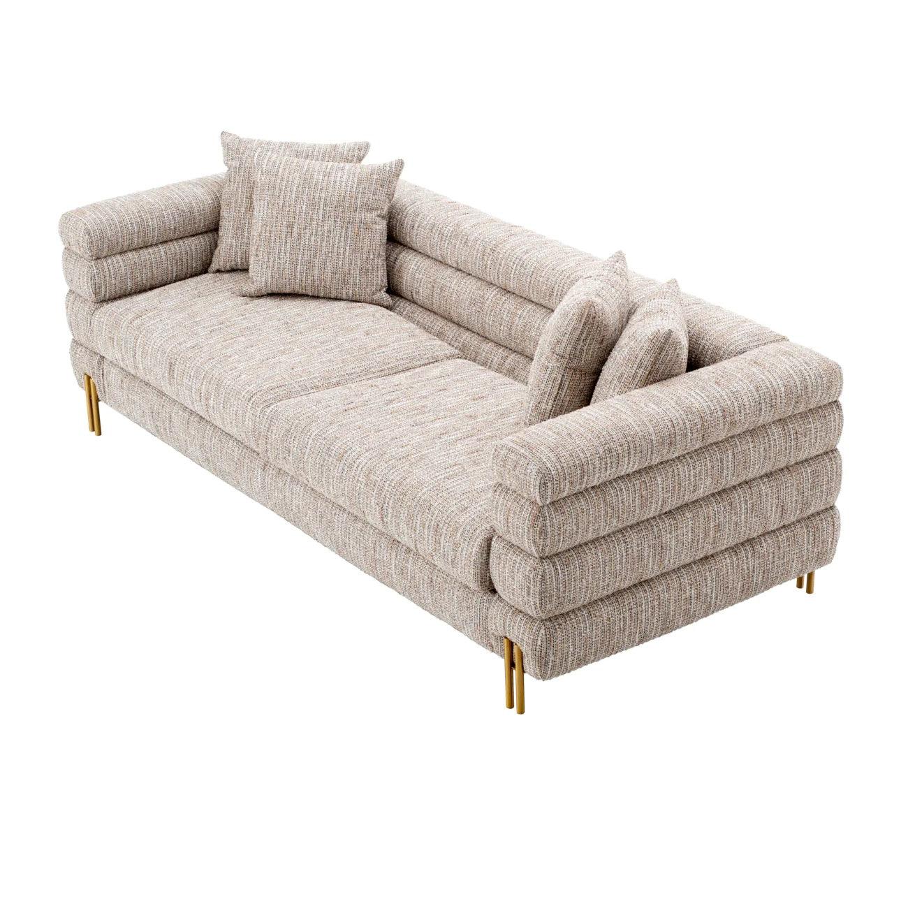 Sofa YORK beżowy melanż Eichholtz Eye on Design