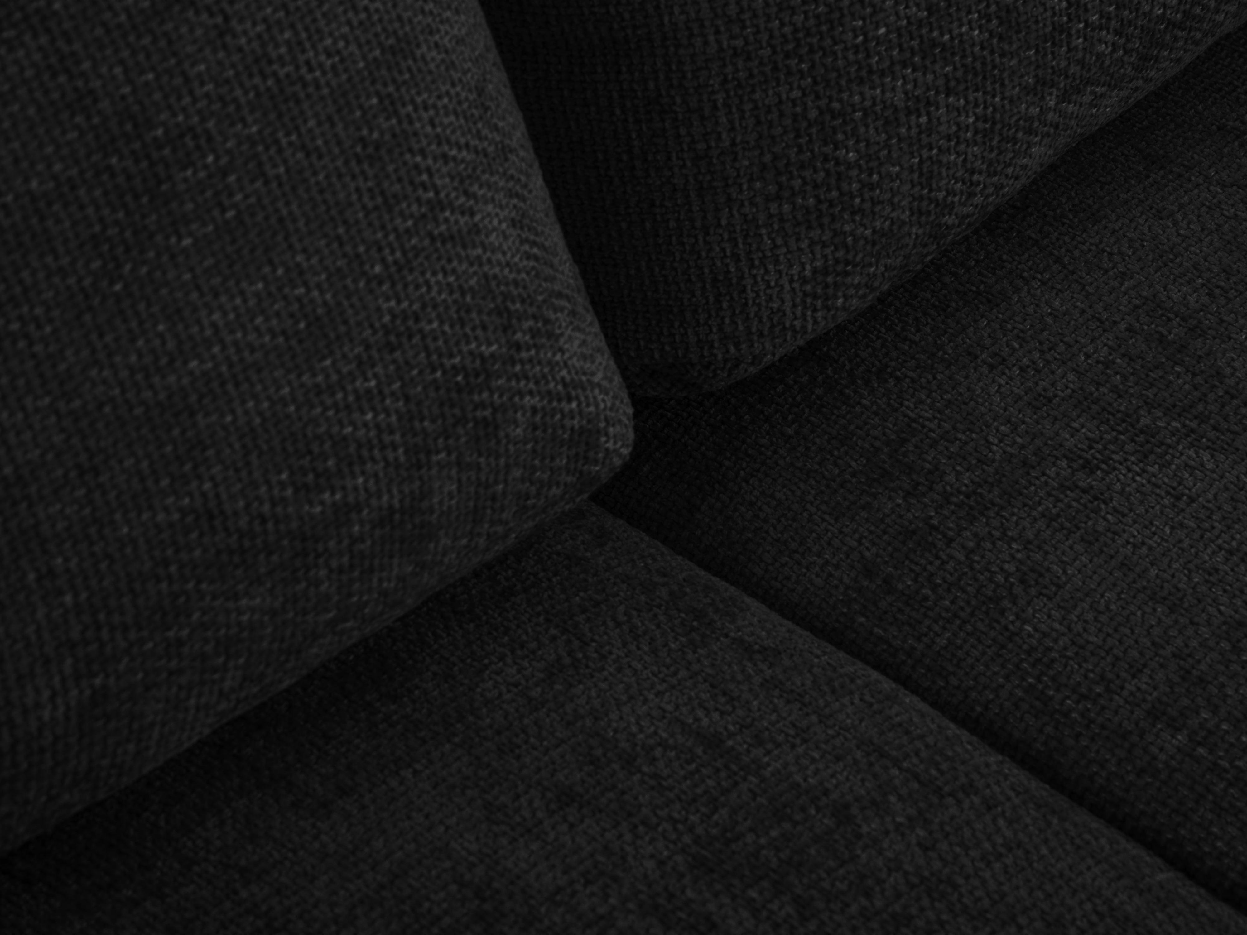 Sofa z funkcją spania MATERA czarny szenil – Cosmopolitan Design