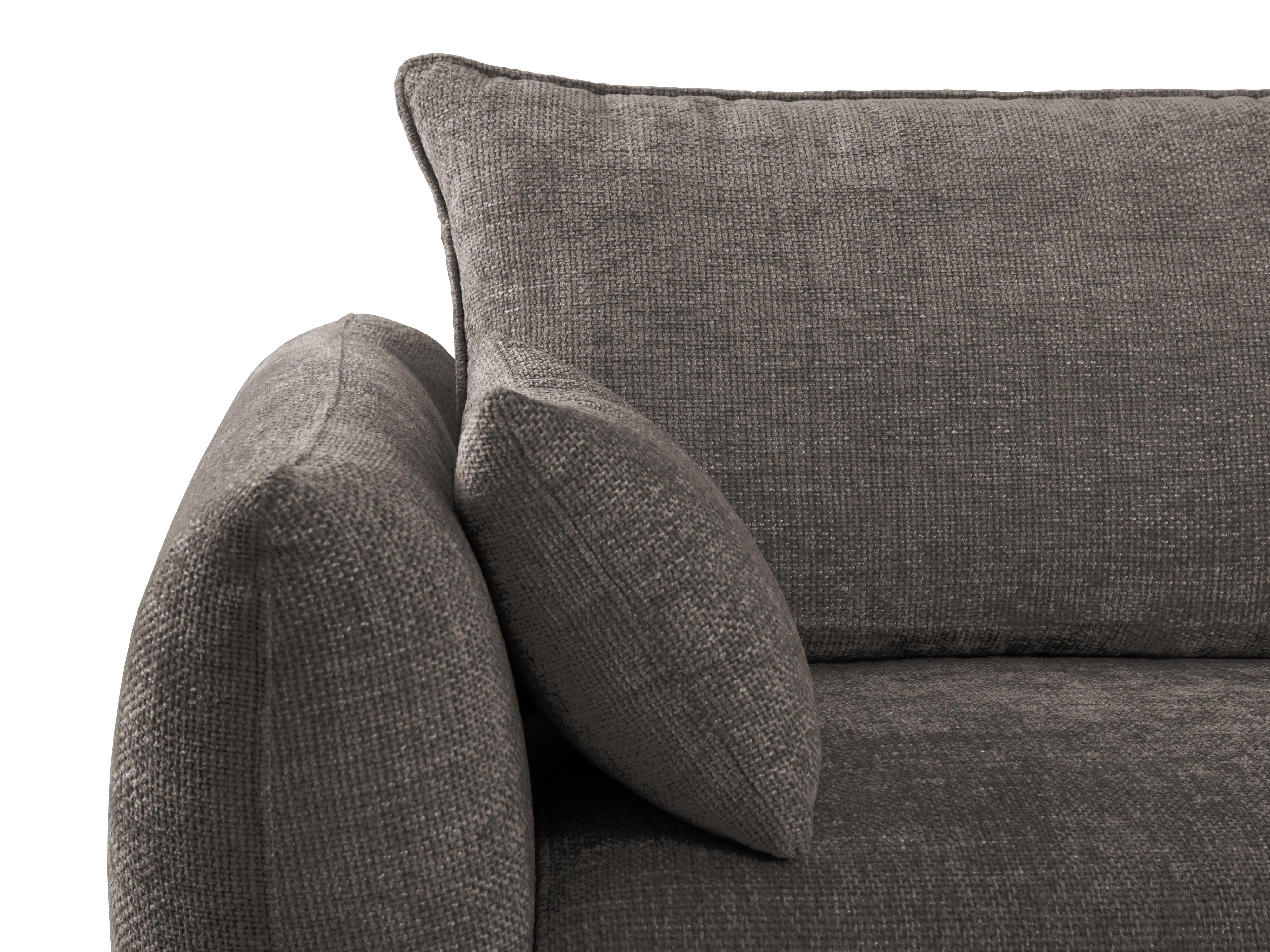 Sofa z funkcją spania MATERA szary szenil Cosmopolitan Design Eye on Design