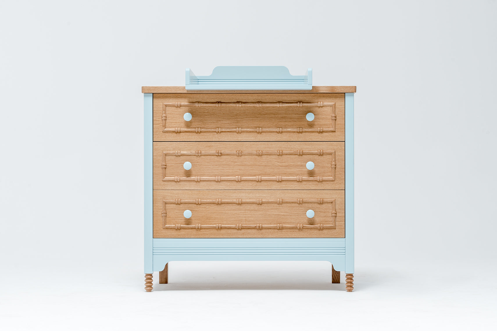 Children's dresser SOFIA 3 light blue