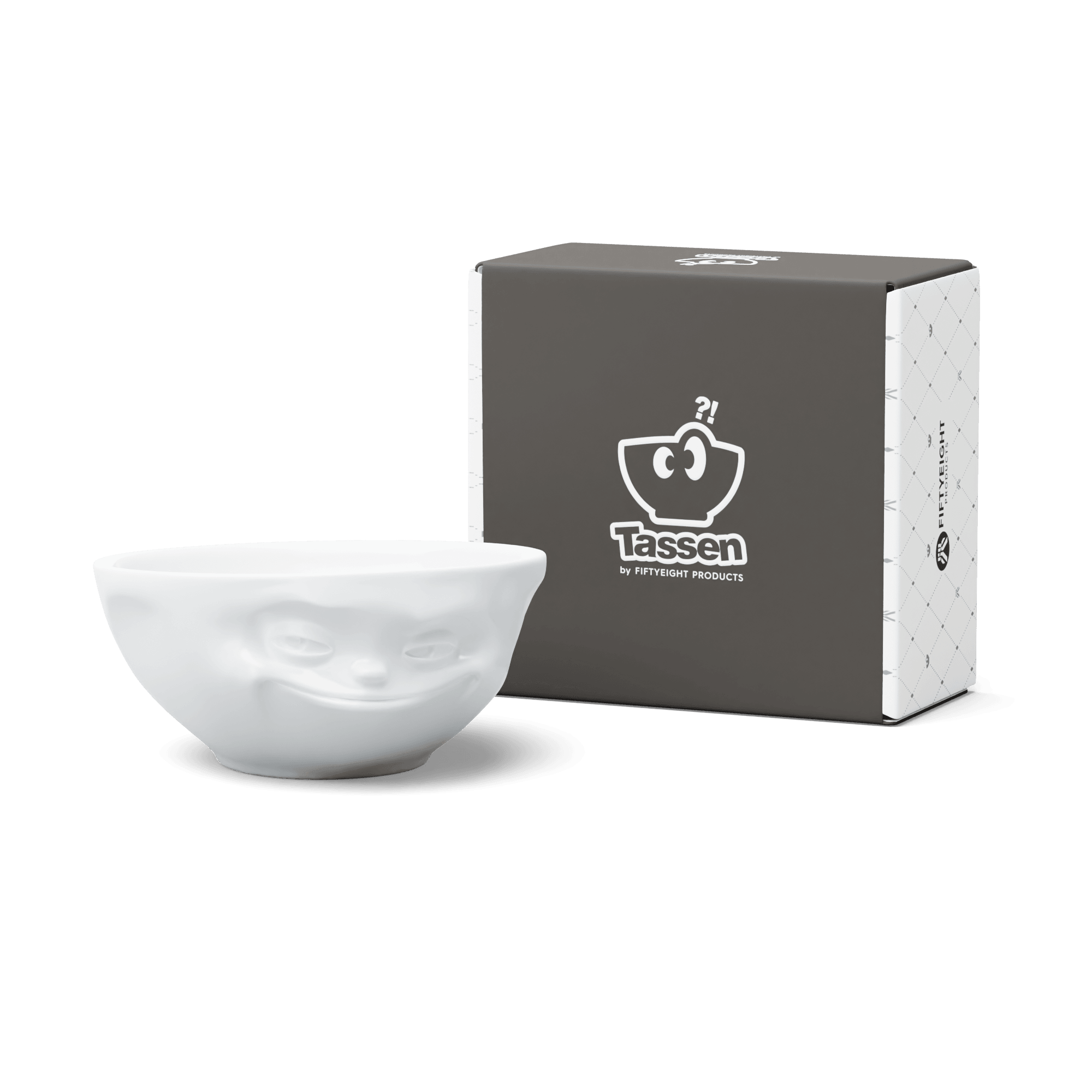 Średnia miseczka GRINNING biały 58products Eye on Design