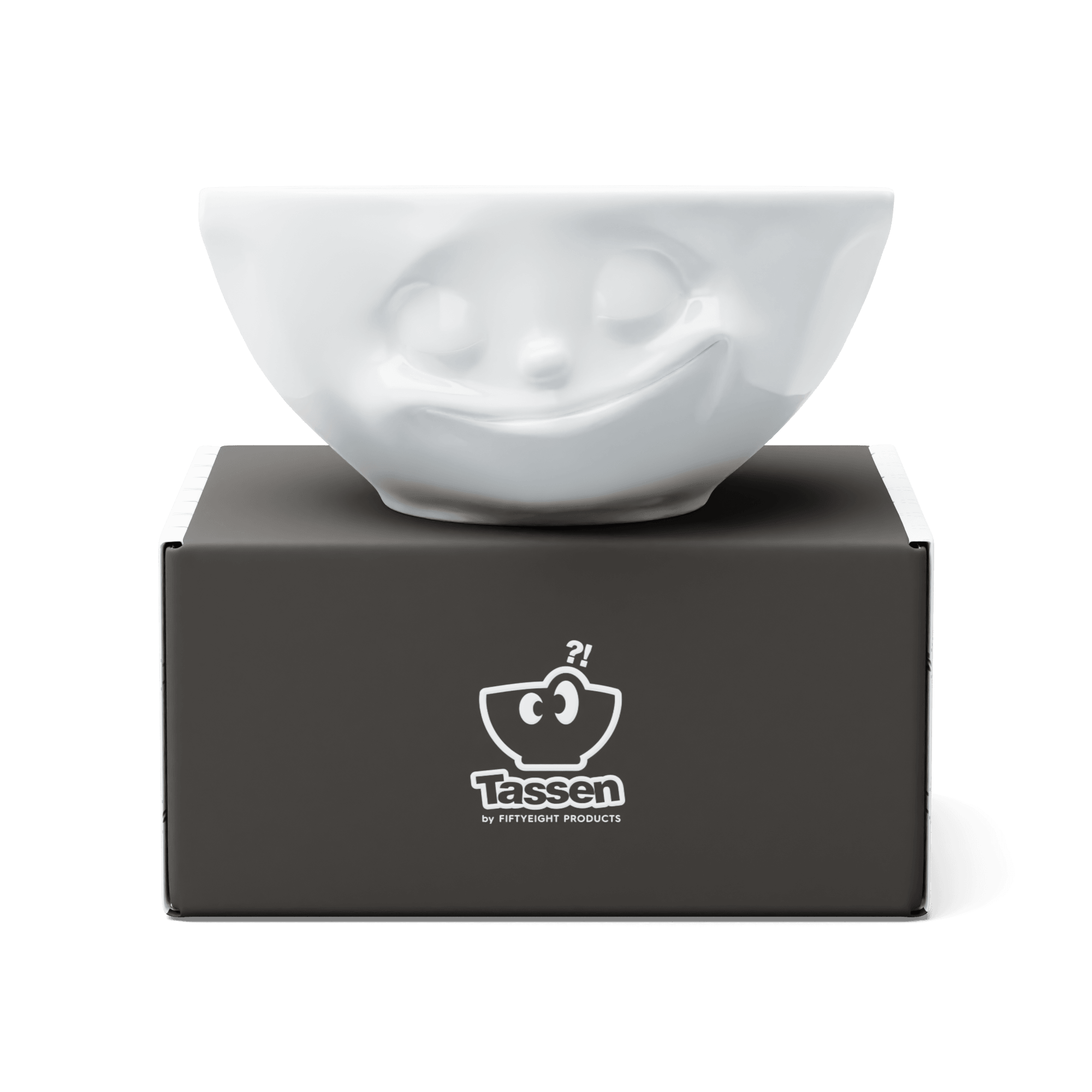 Średnia miseczka HAPPY biały 58products Eye on Design