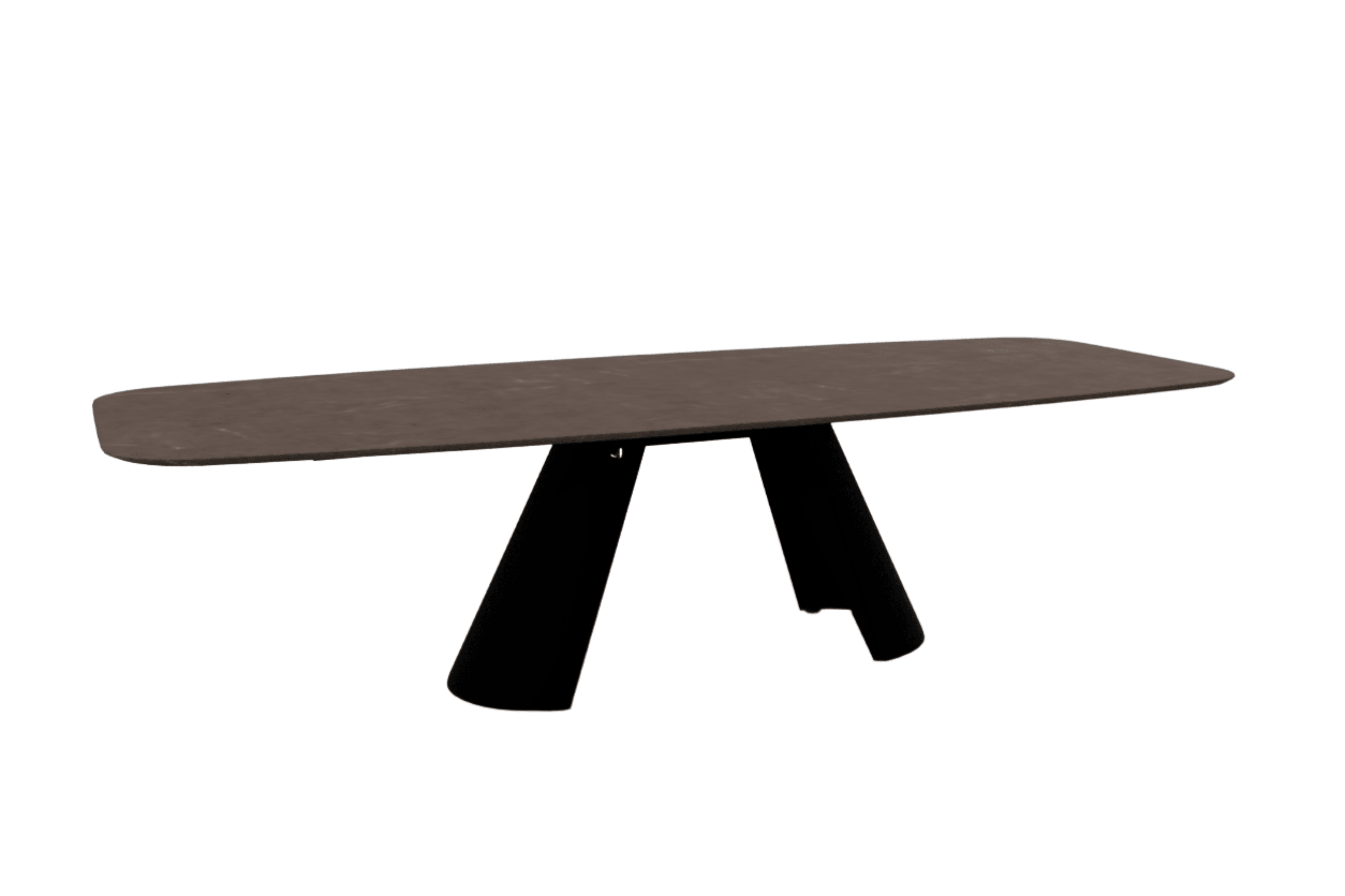 Stół APIAN brązowa ceramika Calligaris Eye on Design