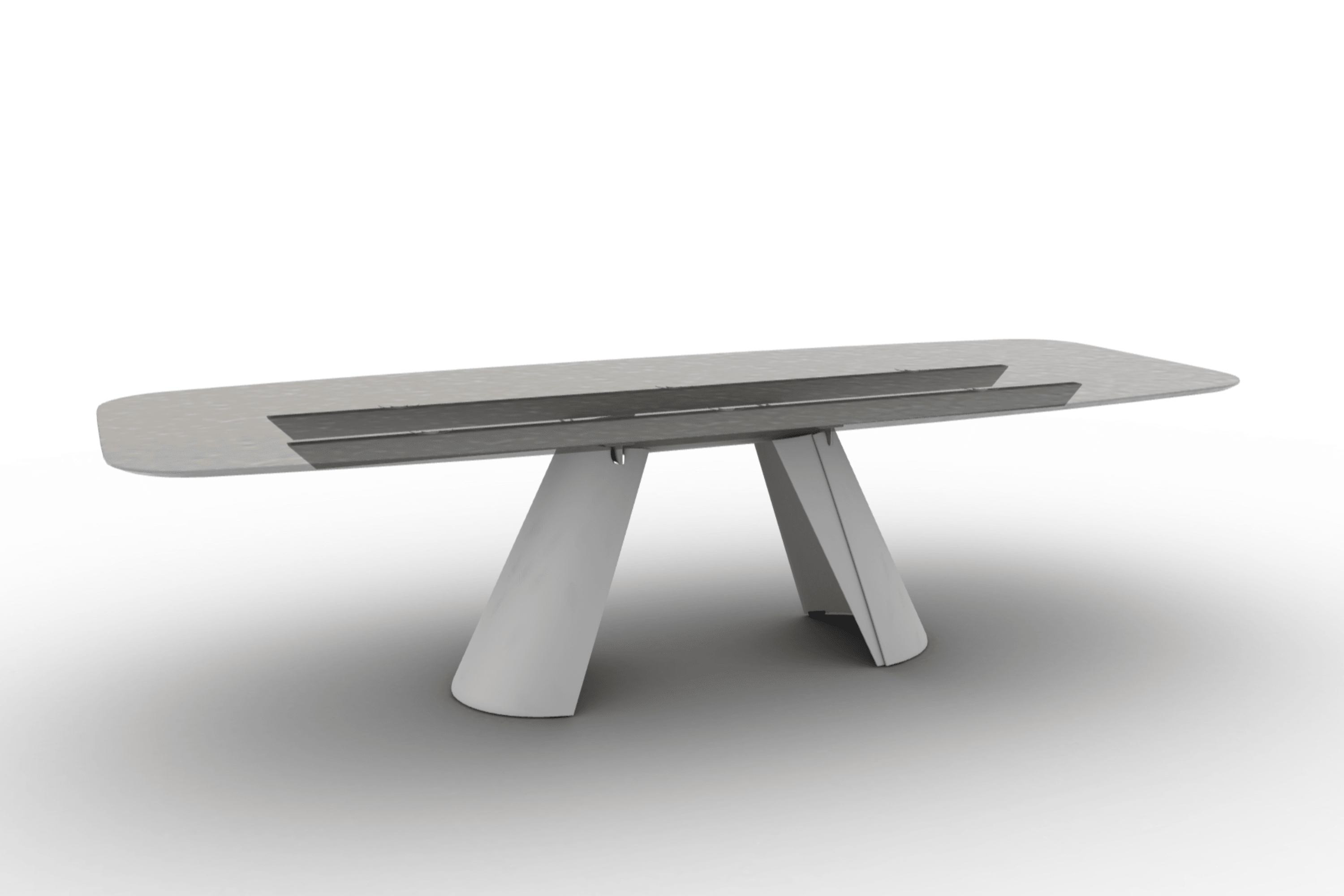 Stół APIAN brązowe szkło Calligaris Eye on Design