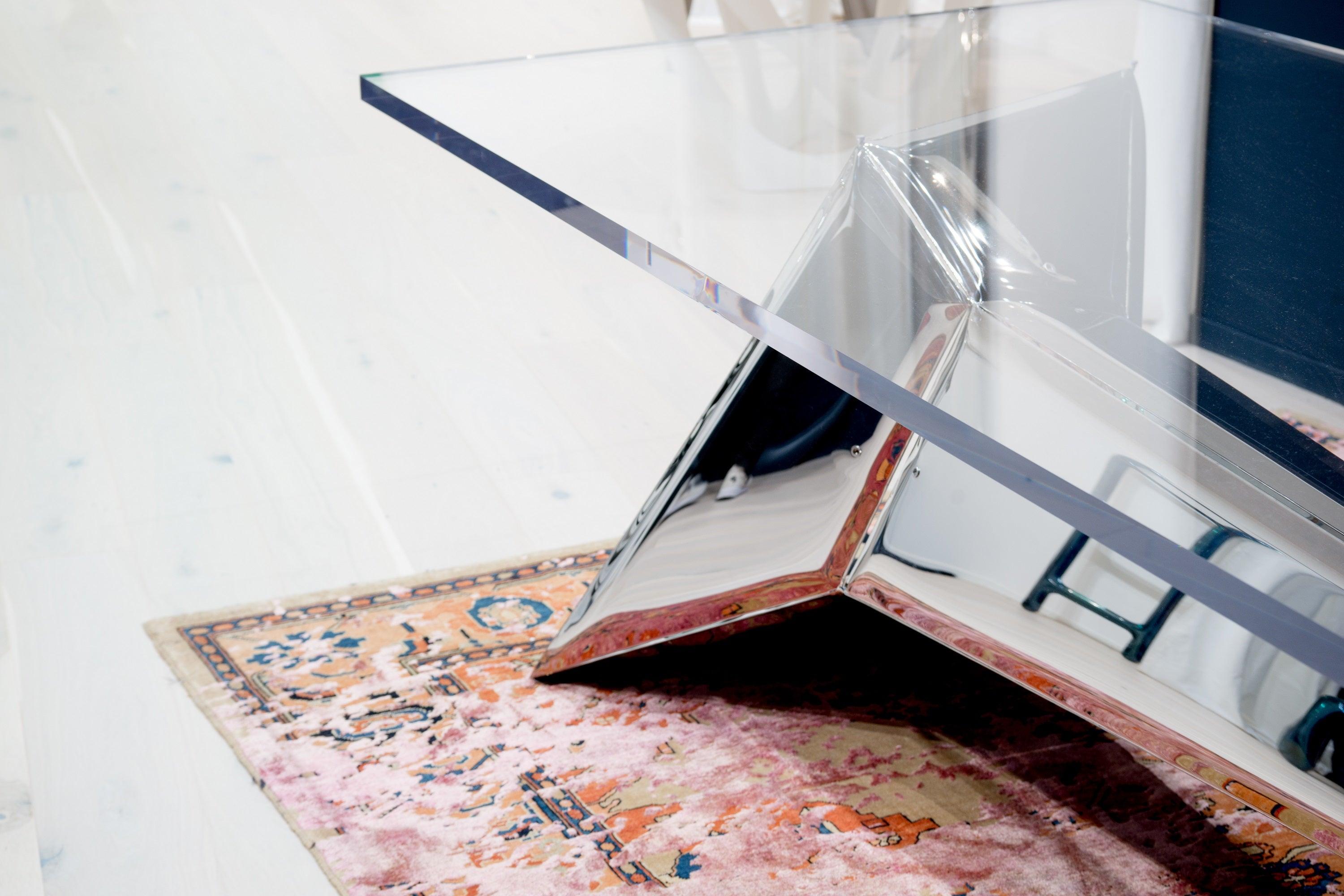 Stół CRYSTALS inox Zieta Studio Eye on Design