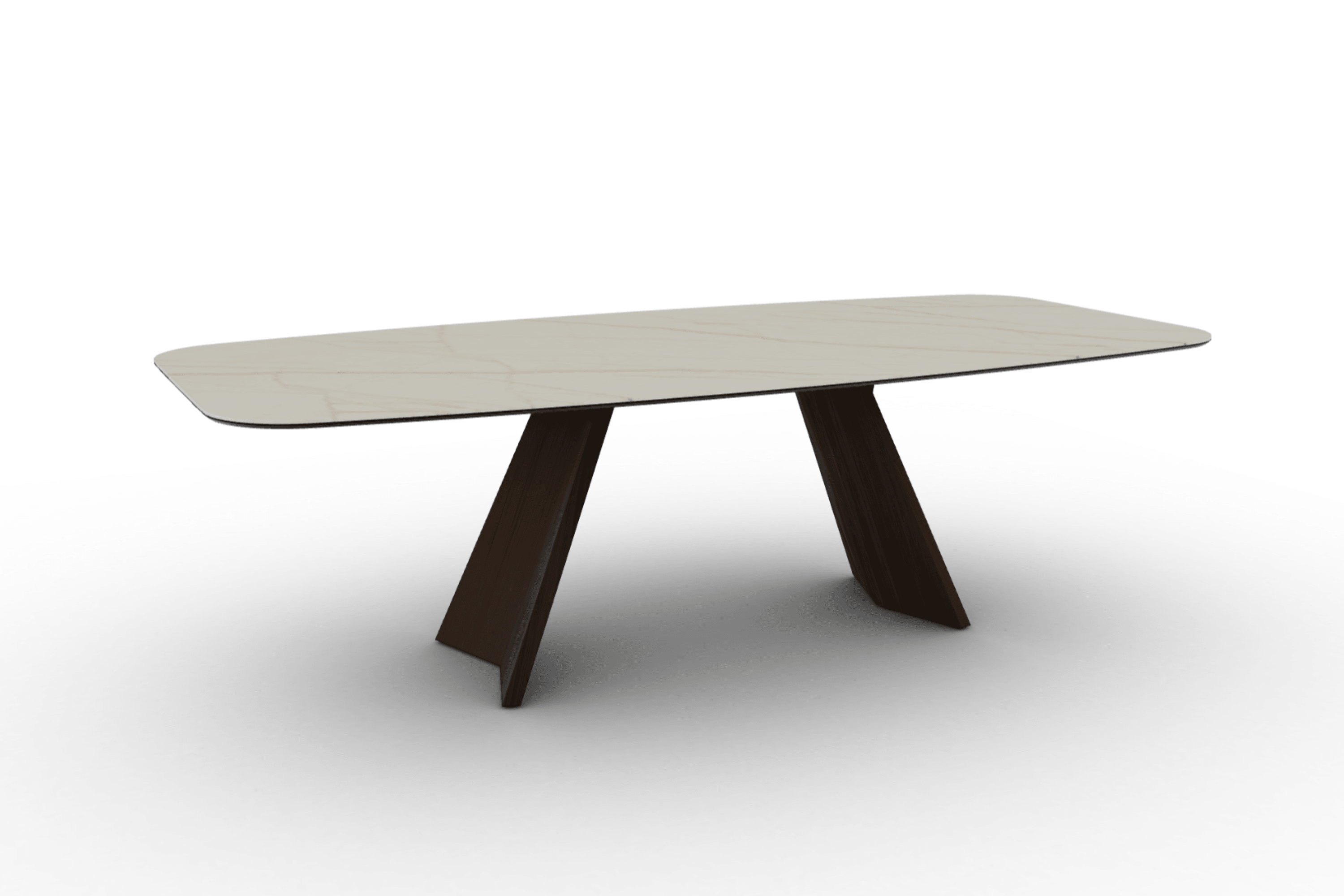 Stół ICARO złoty marmur Calligaris Eye on Design