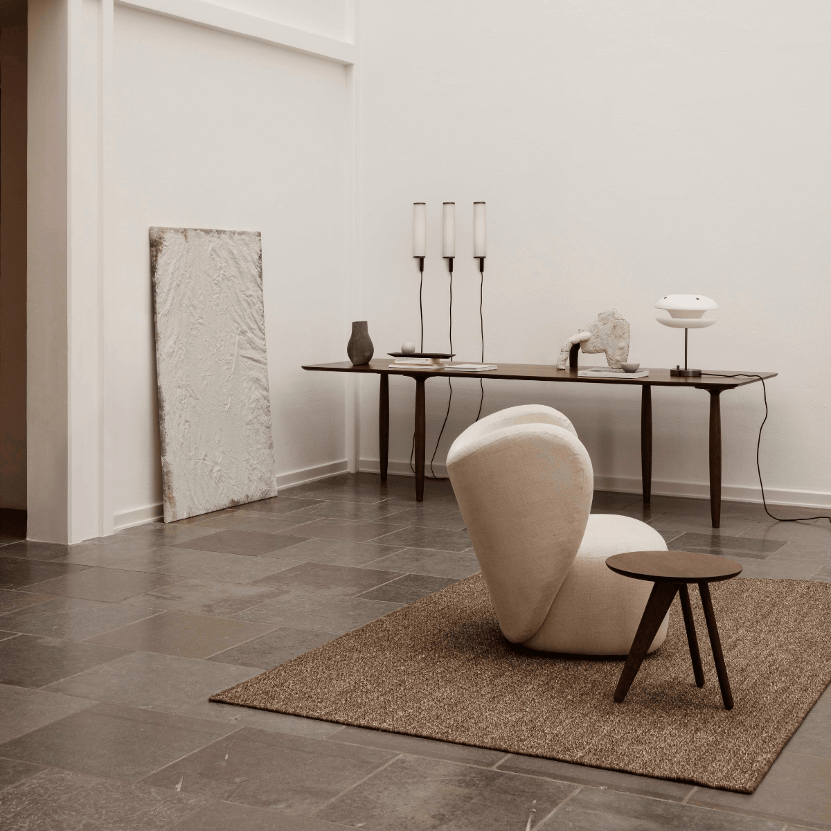 Stół jadalniany OKU ciemny dębowy NORR11 Eye on Design