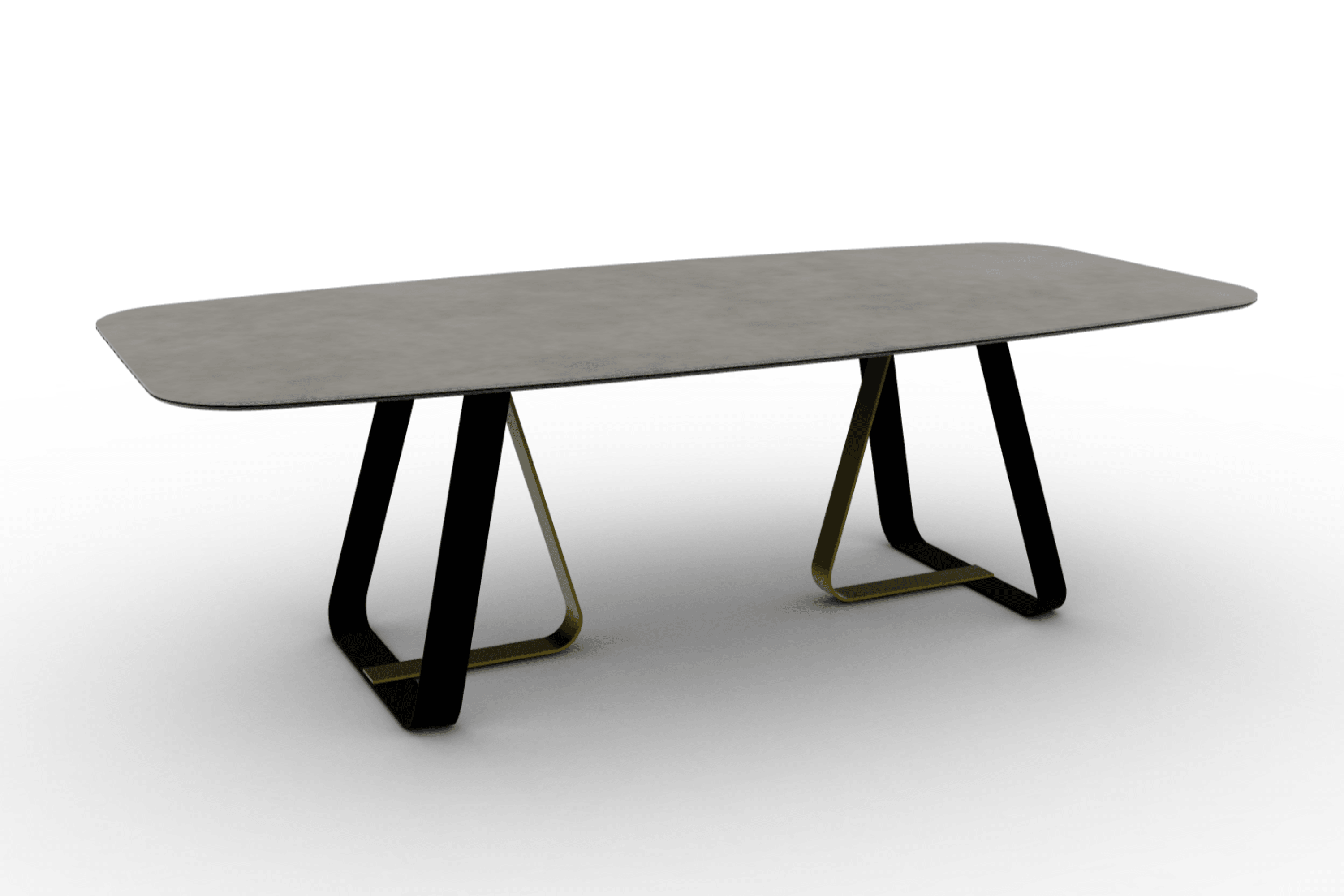 Stół jadalniany SUNSHINE jasnoszara ceramika Calligaris Eye on Design
