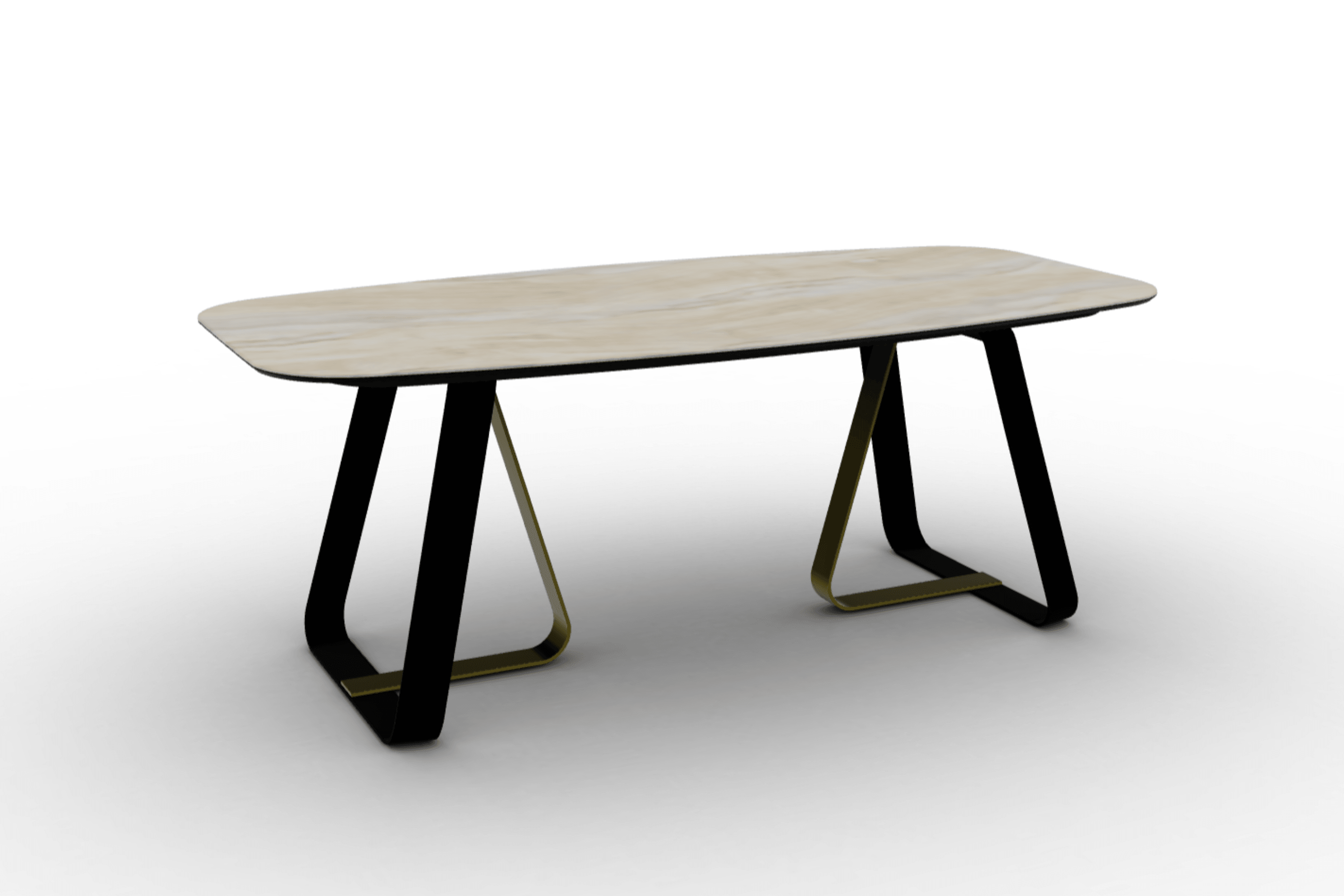 Stół jadalniany SUNSHINE piaskowy marmur Calligaris Eye on Design