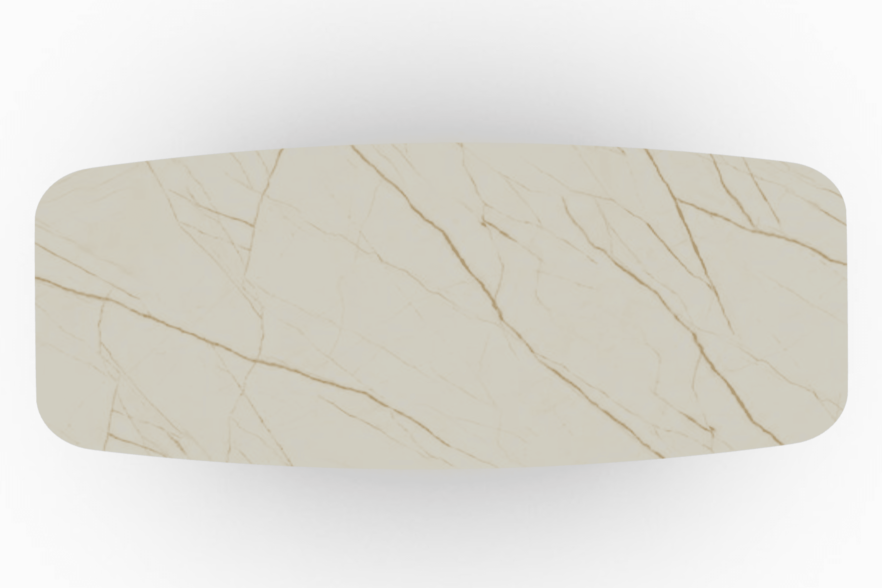 Stół jadalniany SUNSHINE złoty marmur Calligaris Eye on Design