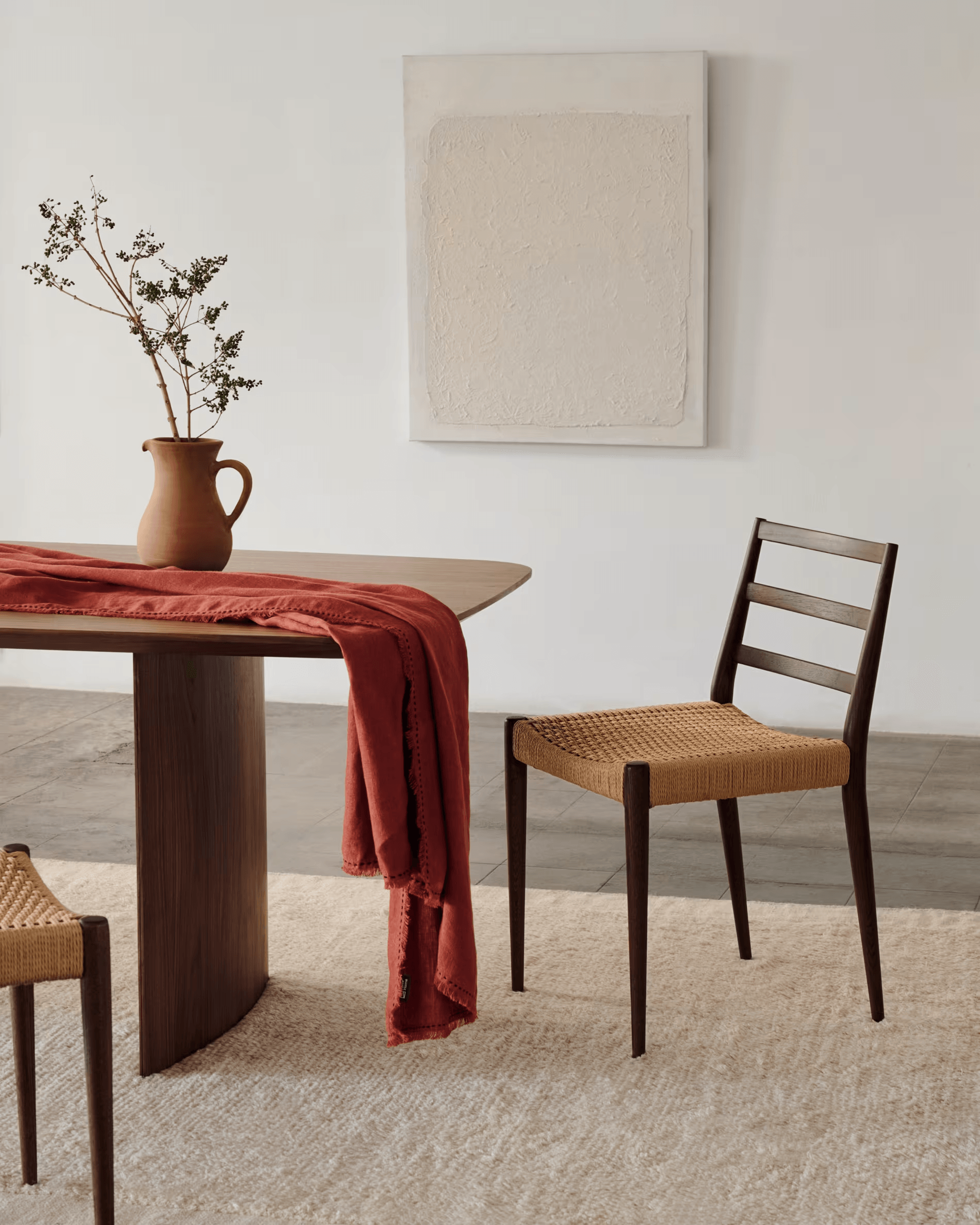 Stół LITTO fornir orzechowy – Kave Home