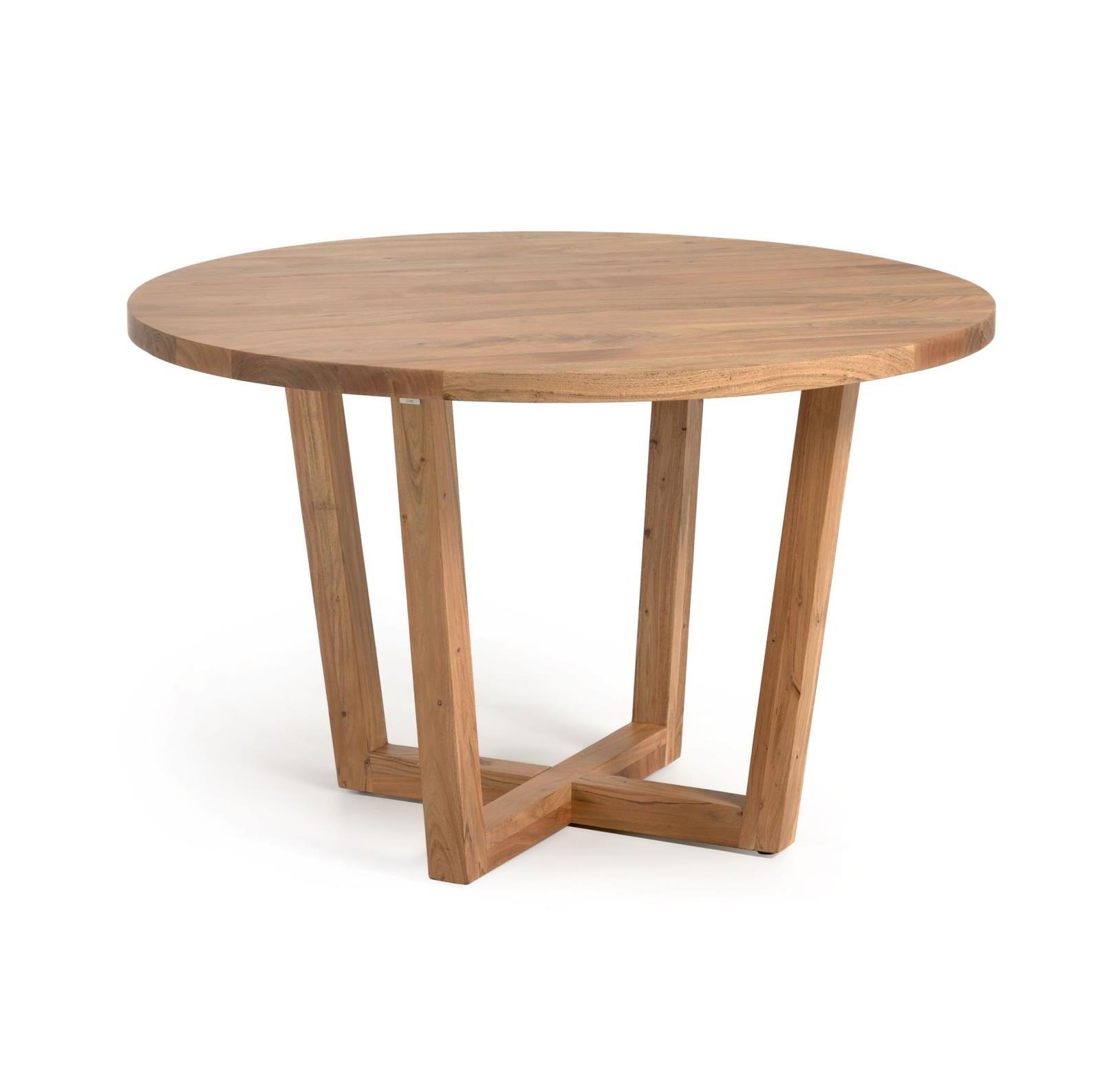 Stół NAHLA lite drewno akacjowe La Forma 120 cm Eye on Design