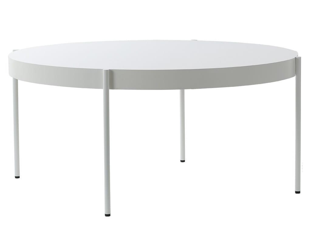 Stół okrągły SERIES 430 biały Verpan Eye on Design