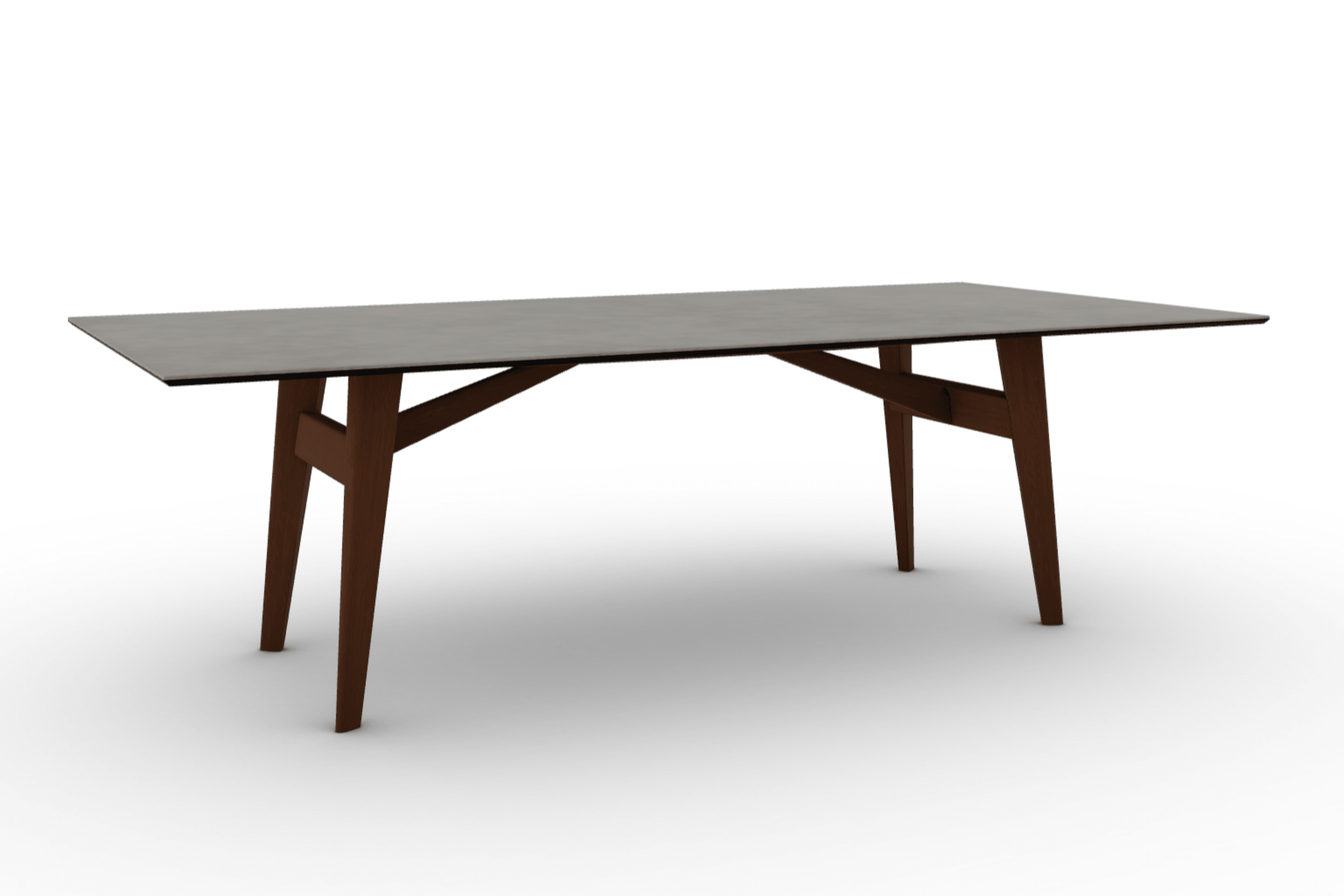 Stół prostokątny ABREY jasnoszara ceramika Calligaris Eye on Design