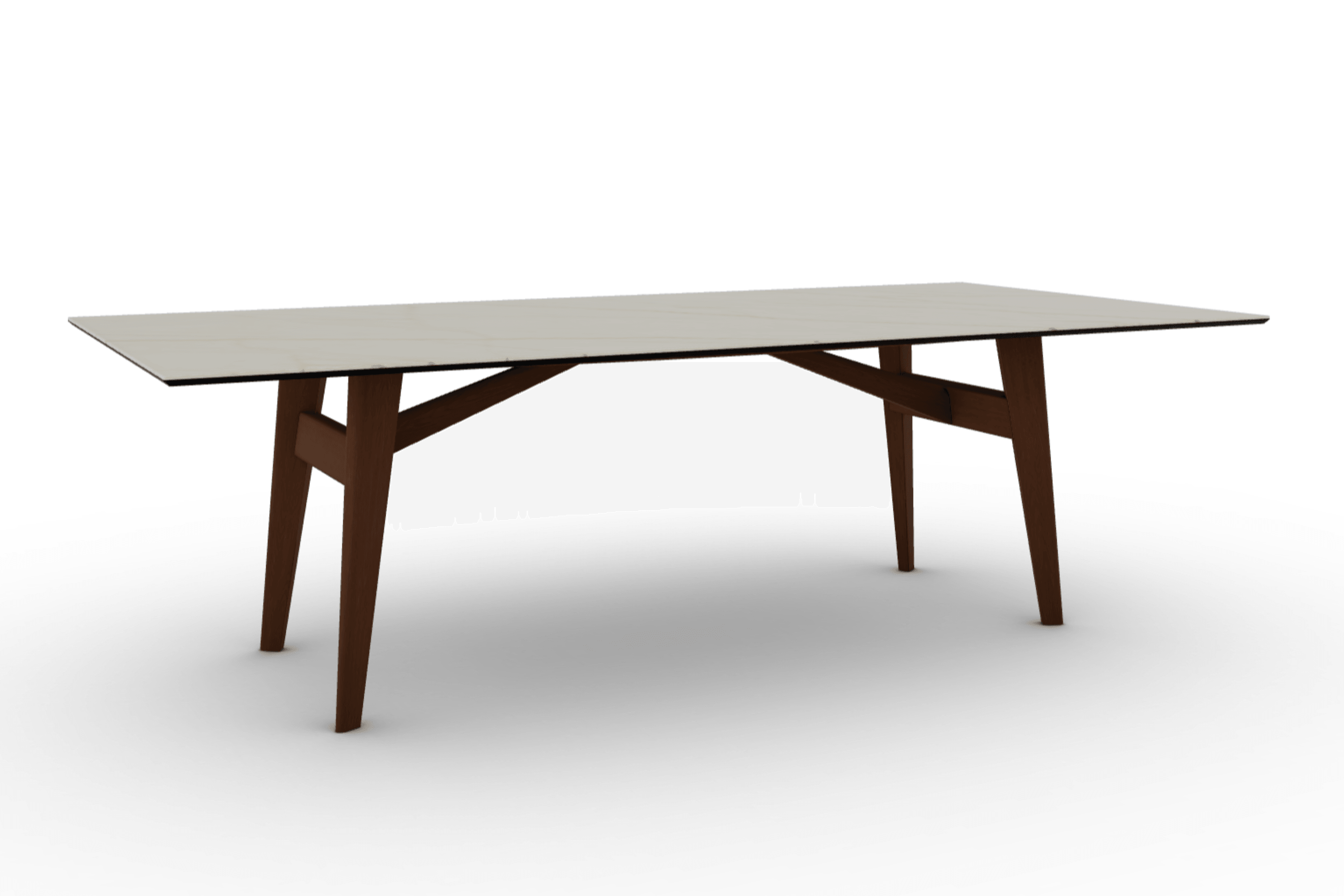 Stół prostokątny ABREY złoty marmur Calligaris Eye on Design