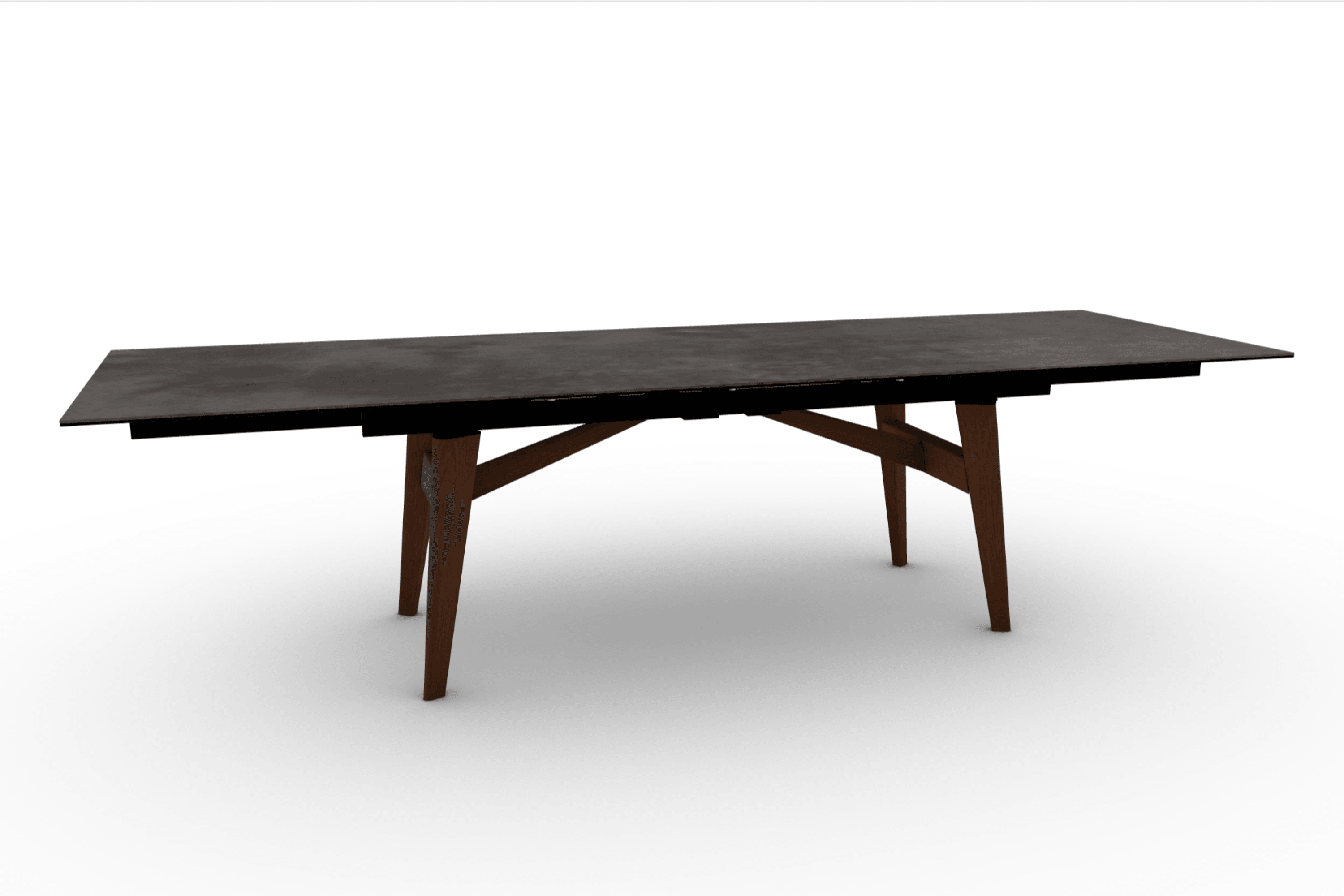 Stół prostokątny rozkładany ABREY ciemnoszara ceramika Calligaris Eye on Design