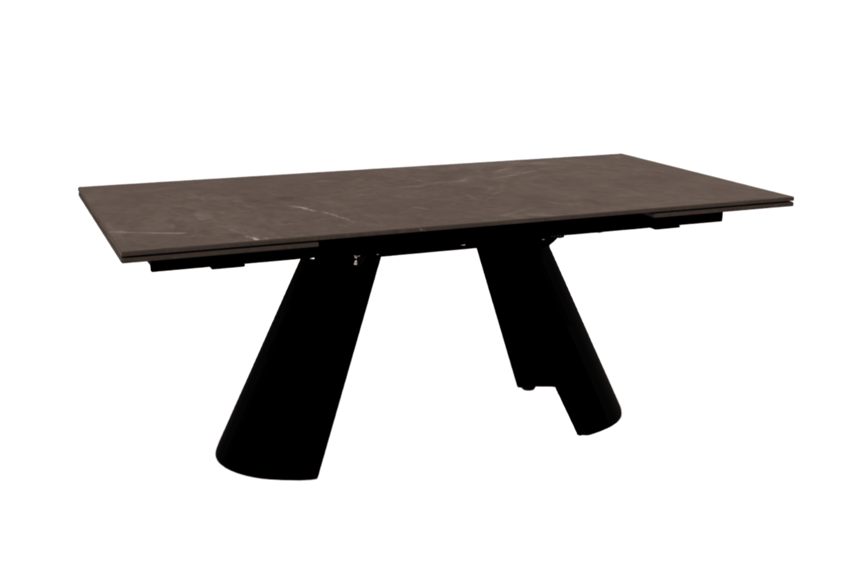 Stół prostokątny rozkładany APIAN brązowa ceramika Calligaris Eye on Design