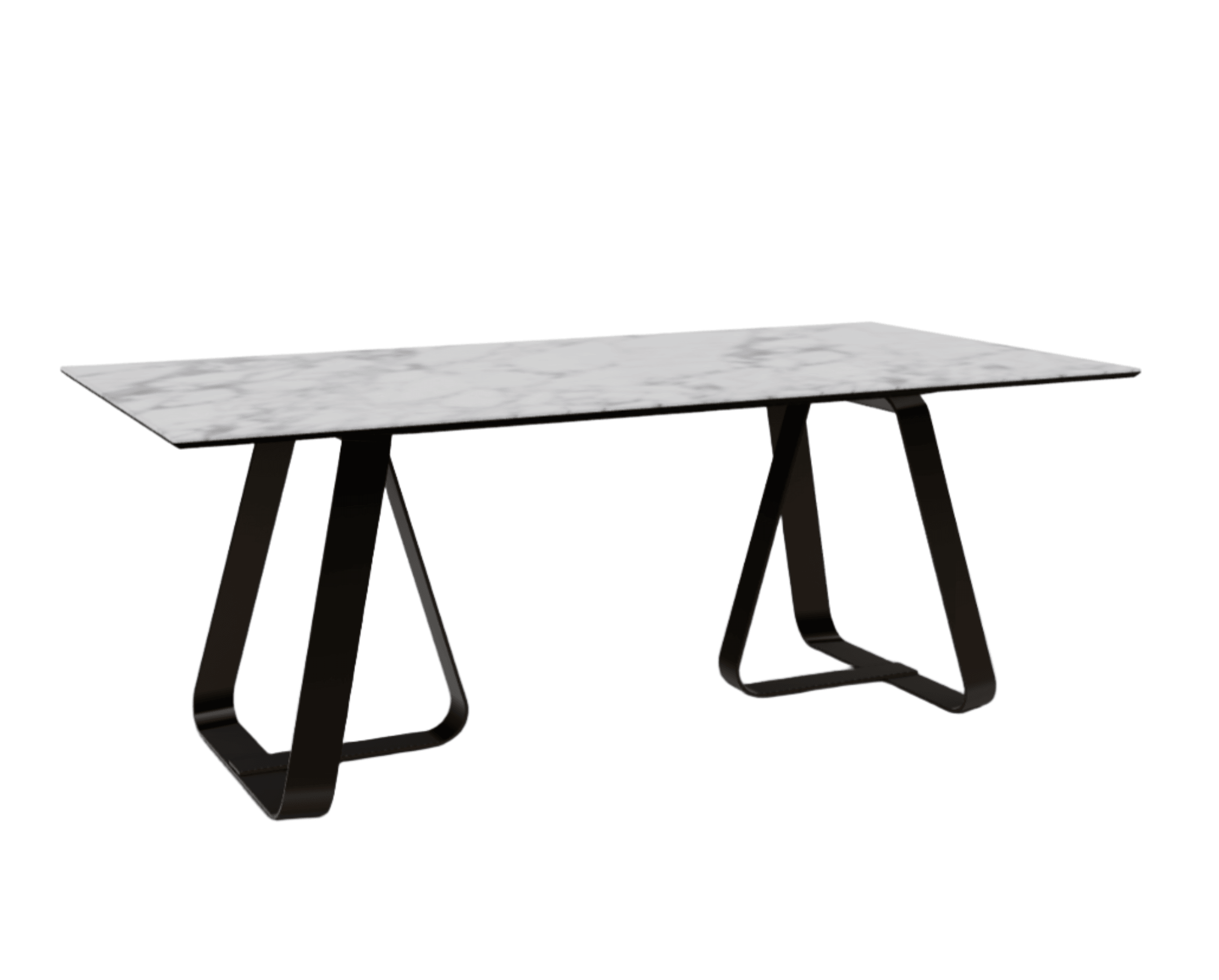 Stół prostokątny SUNSHINE biały marmur Calligaris Eye on Design