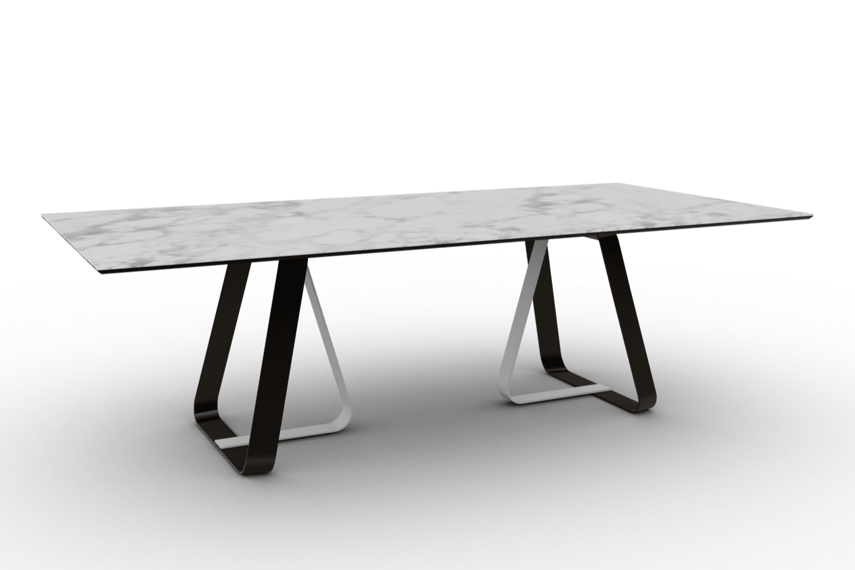 Stół prostokątny SUNSHINE biały marmur Calligaris Eye on Design