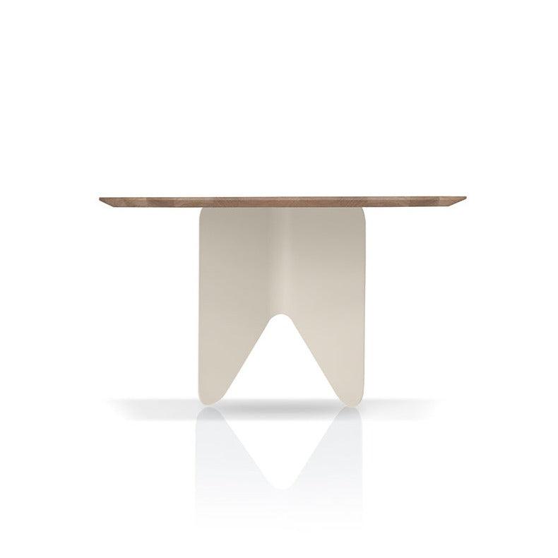 Stół ROOTS lity dąb z metalową podstawą Nobonobo Eye on Design