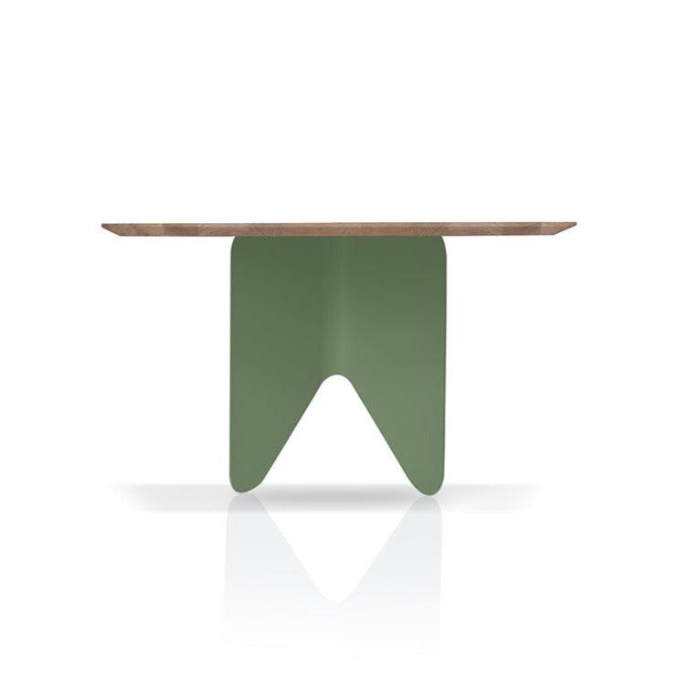 Stół ROOTS lity dąb z metalową podstawą Nobonobo Eye on Design