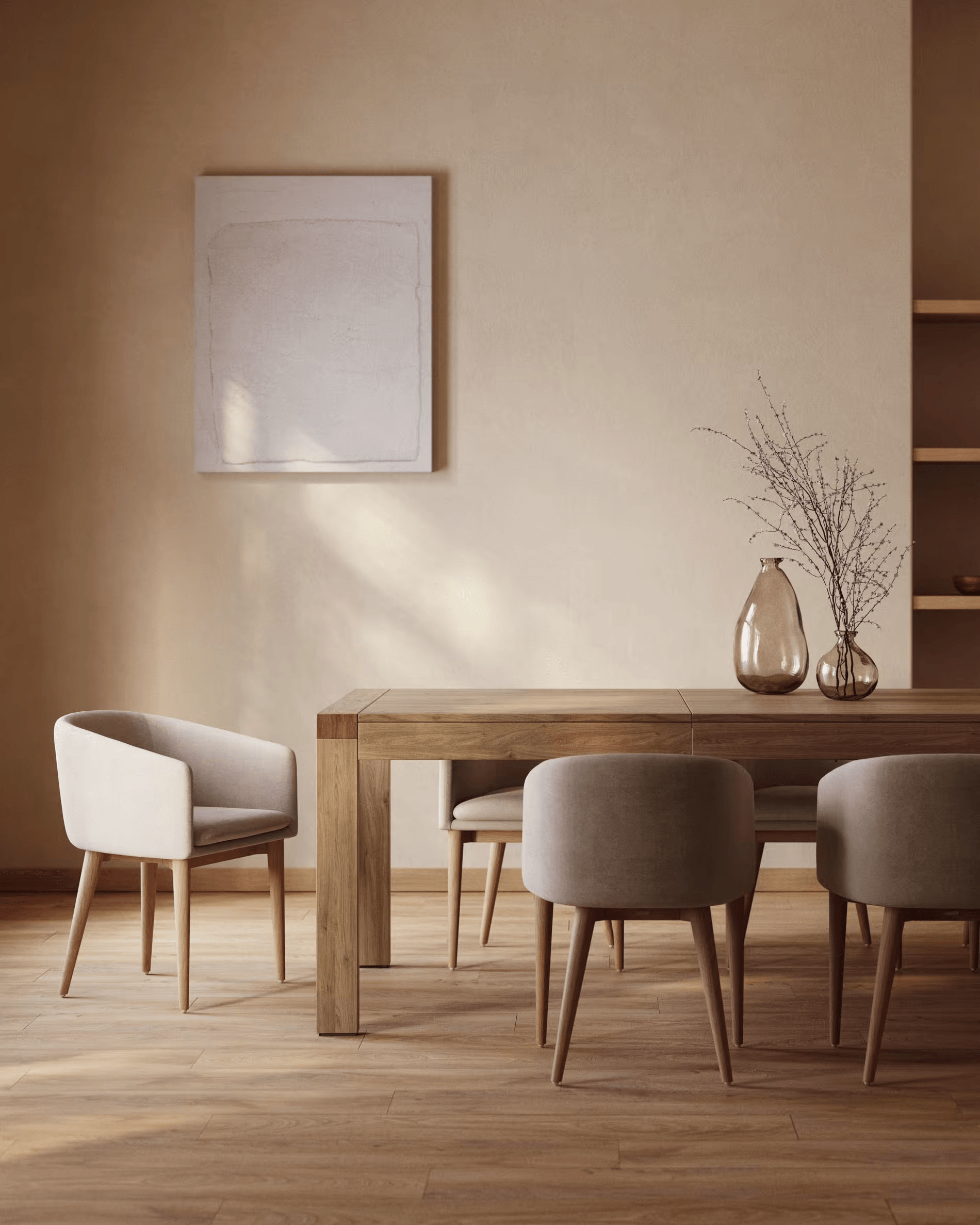 Stół rozkładany BRIVA fornir dębowy La Forma Eye on Design