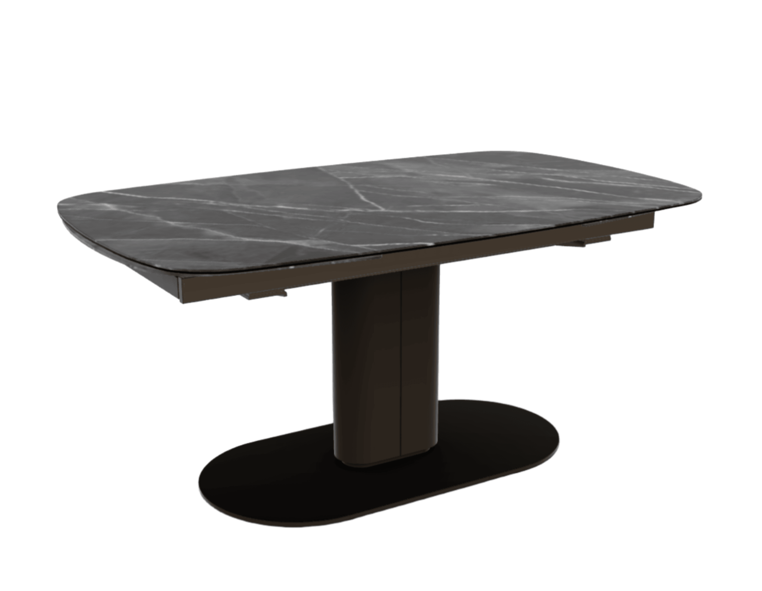 Stół rozkładany CAMEO antracytowy marmur – Calligaris