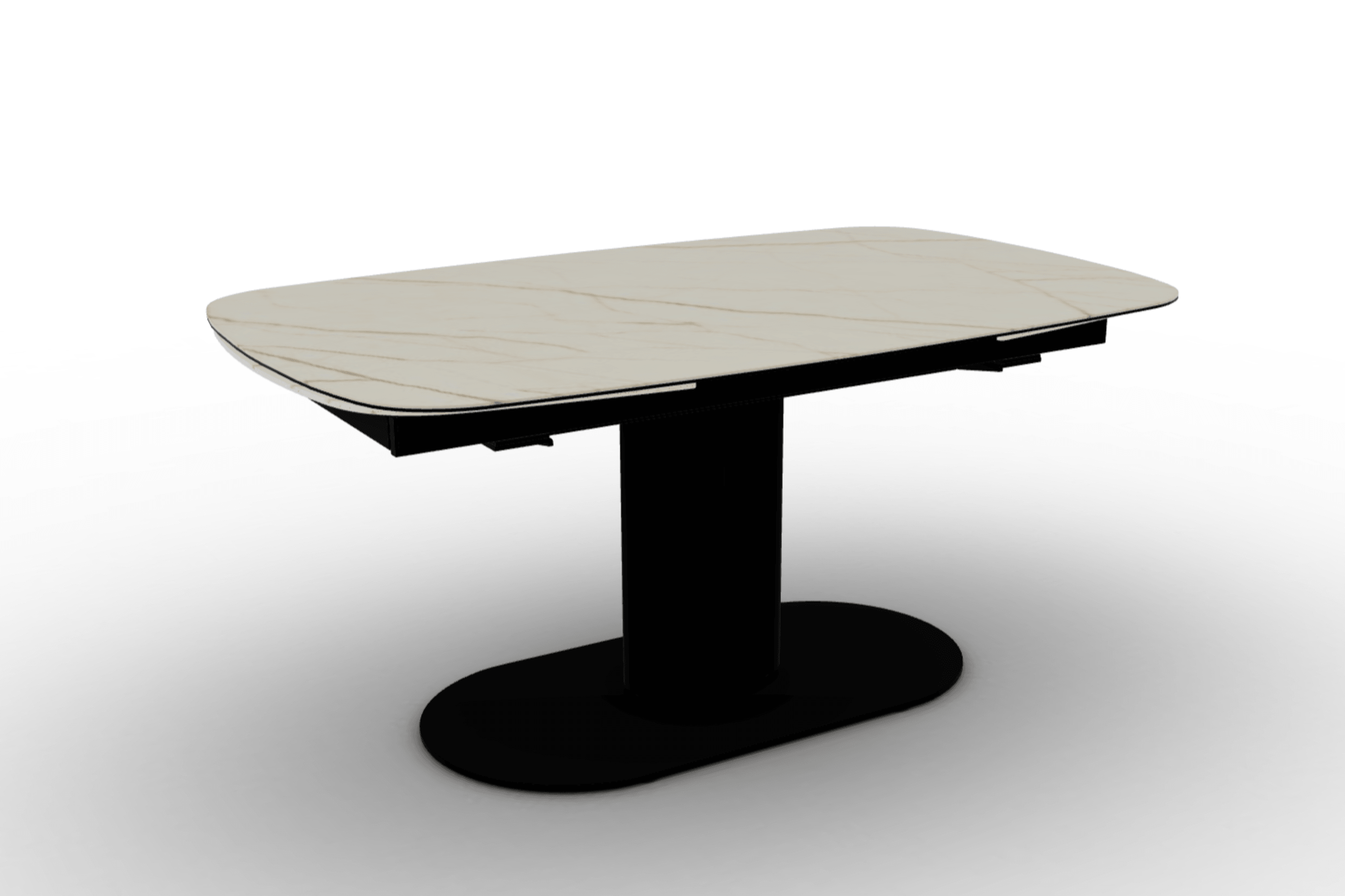 Stół rozkładany CAMEO złoty marmur Calligaris Eye on Design