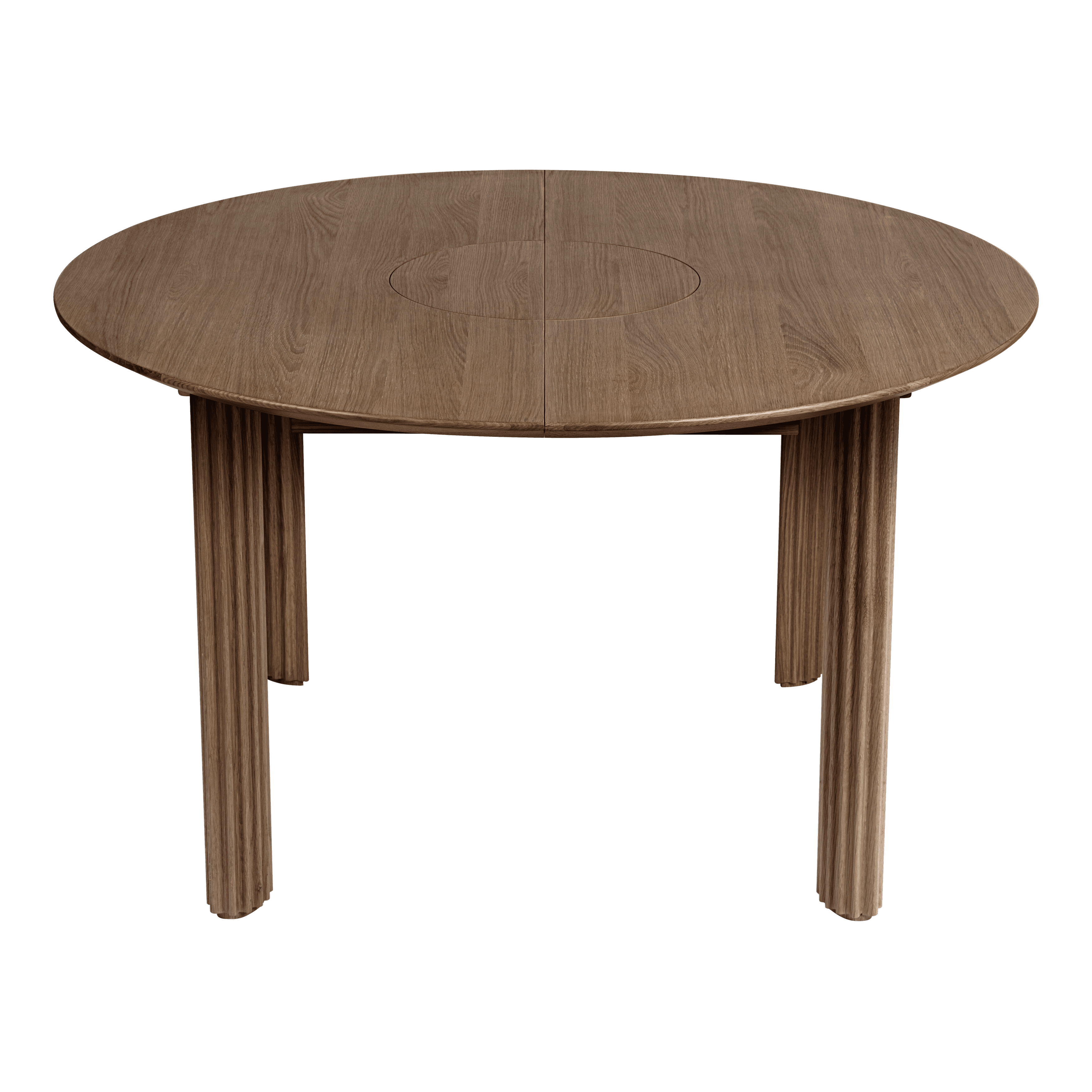 Stół rozkładany COMFORT CIRCLE WITH EXTENSION ciemny dąb UMAGE Eye on Design