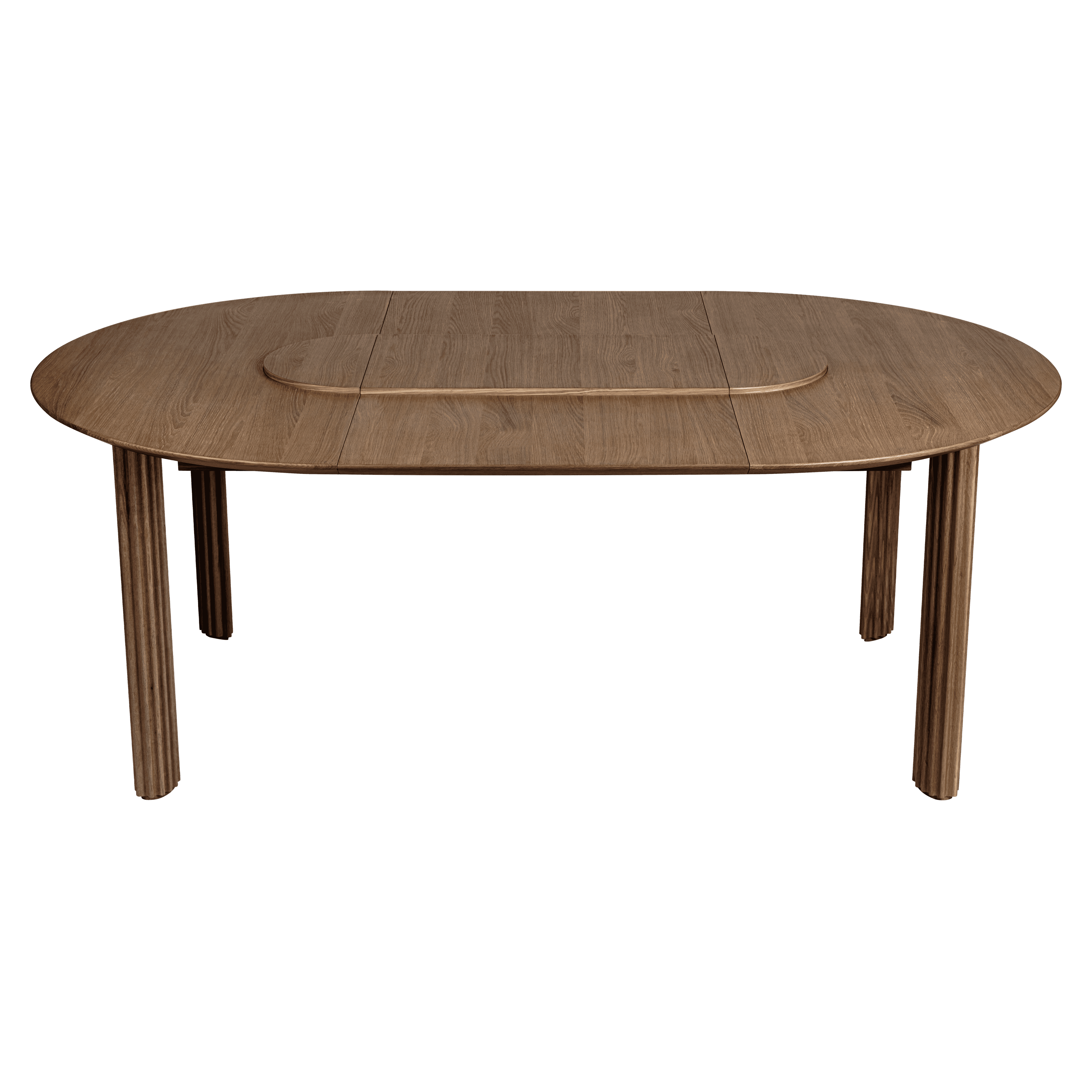 Stół rozkładany COMFORT CIRCLE WITH EXTENSION ciemny dąb UMAGE Eye on Design