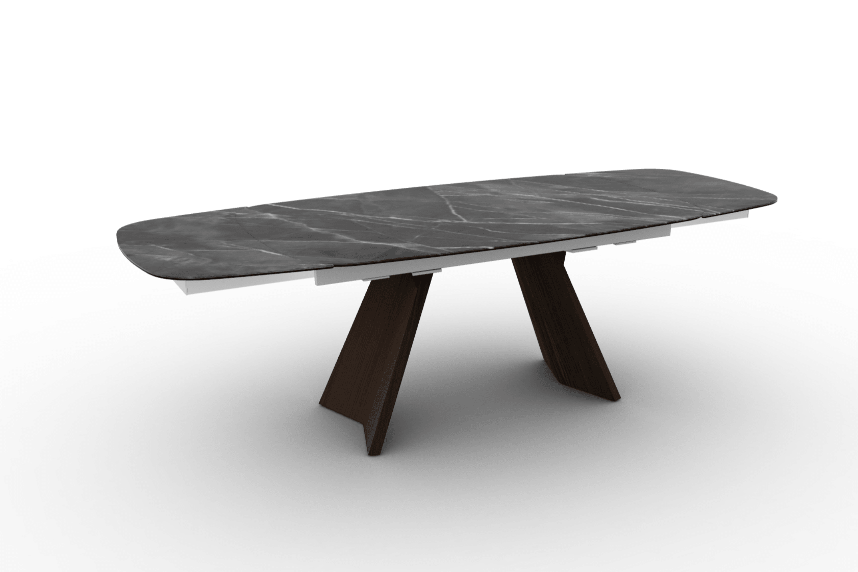 Stół rozkładany ICARO antracytowy marmur – Calligaris