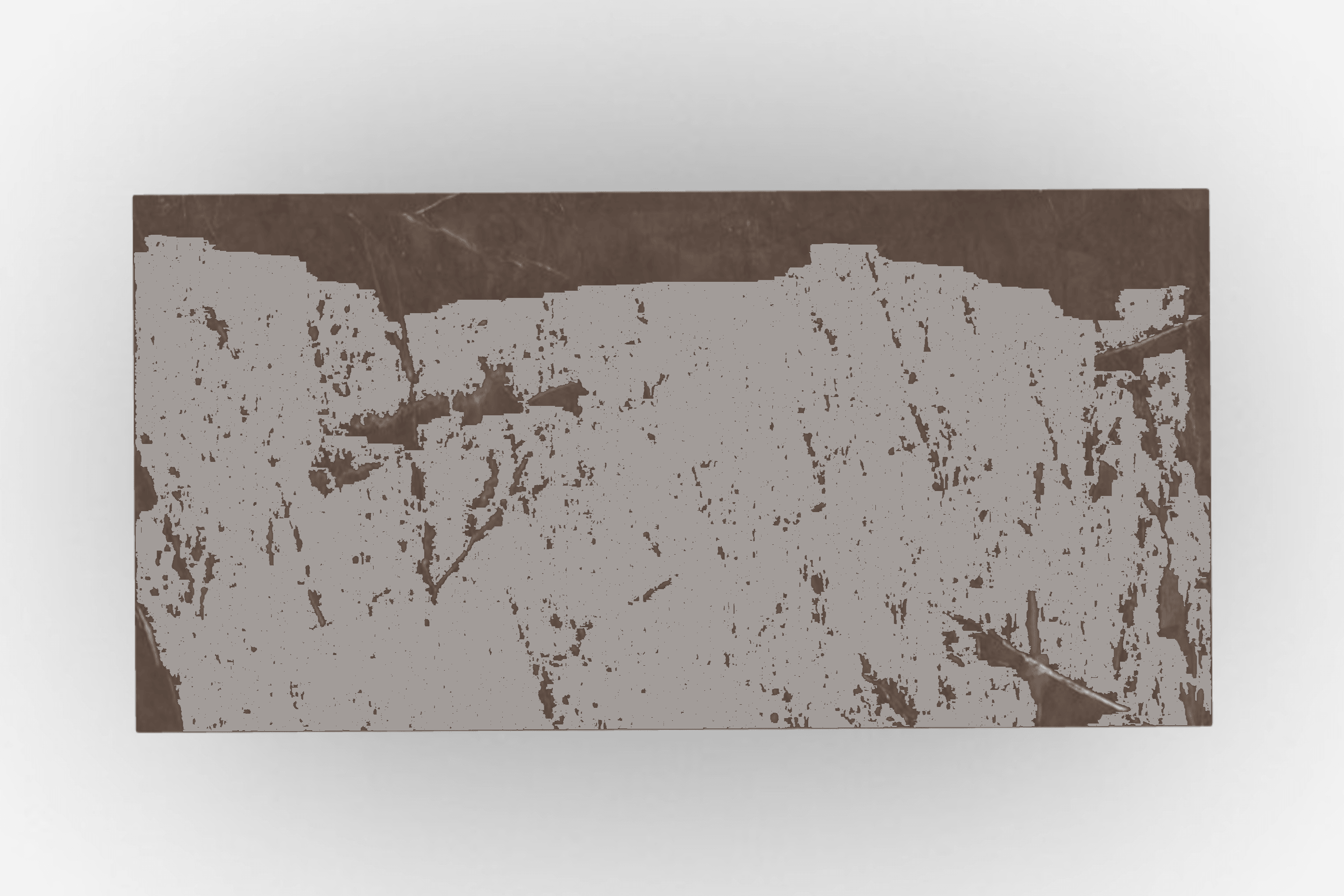 Stół rozkładany prostokątny SUNSHINE brązowa ceramika Calligaris Eye on Design