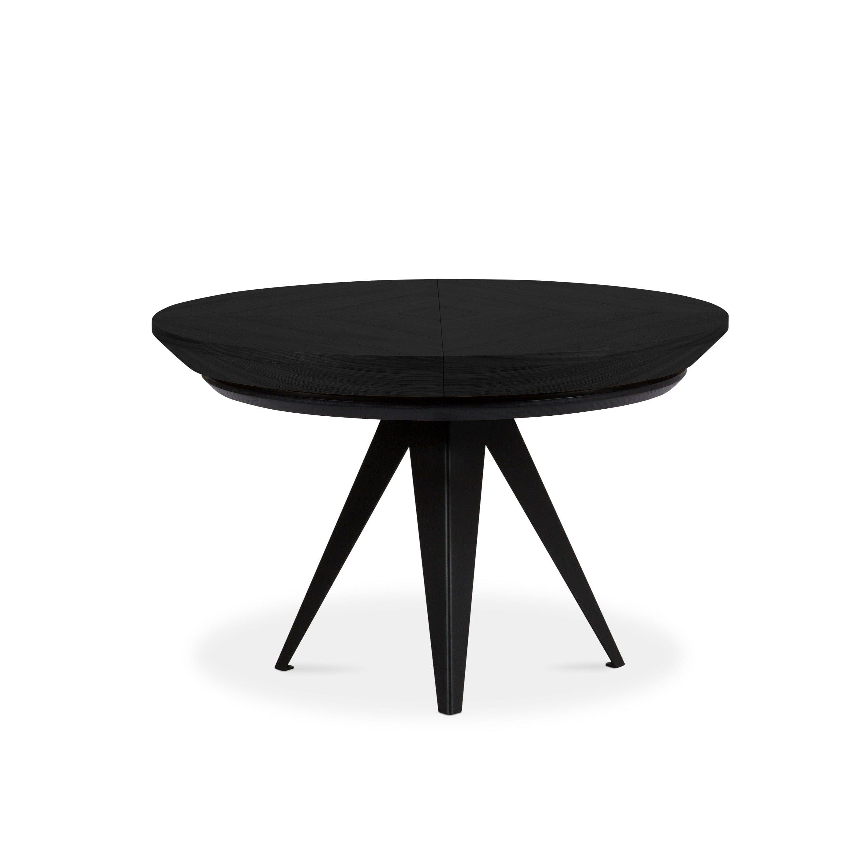 Stół rozkładany z drewna dębowego MAGNUS czarny Windsor & Co Eye on Design