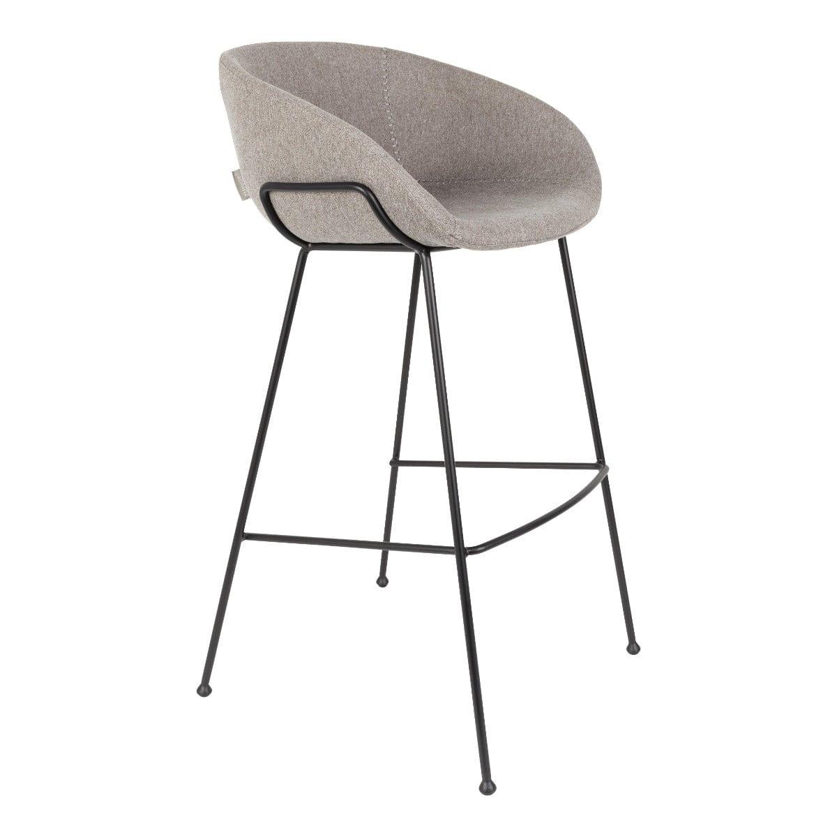 Stołek barowy FESTON szary Zuiver Eye on Design