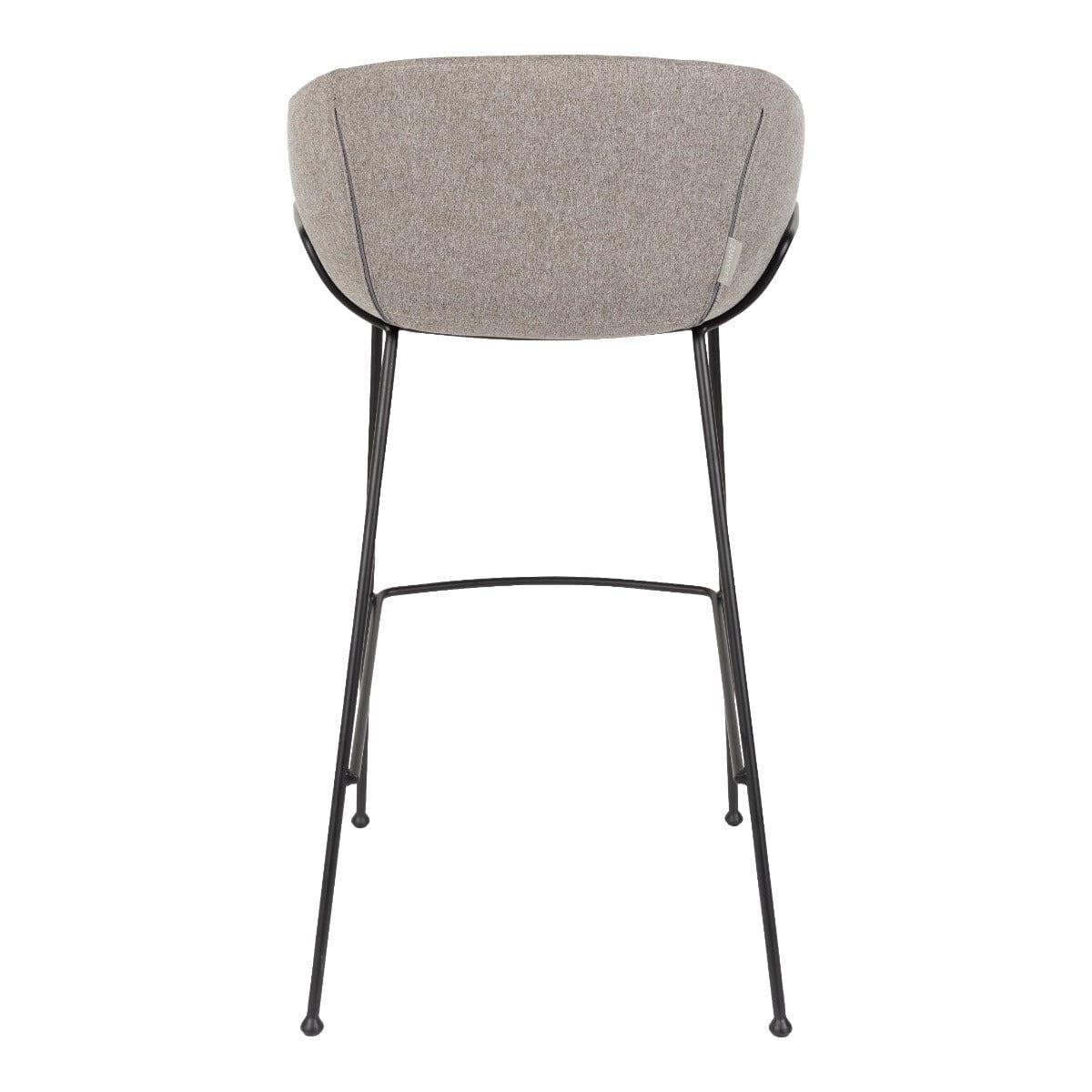 Stołek barowy FESTON szary Zuiver Eye on Design