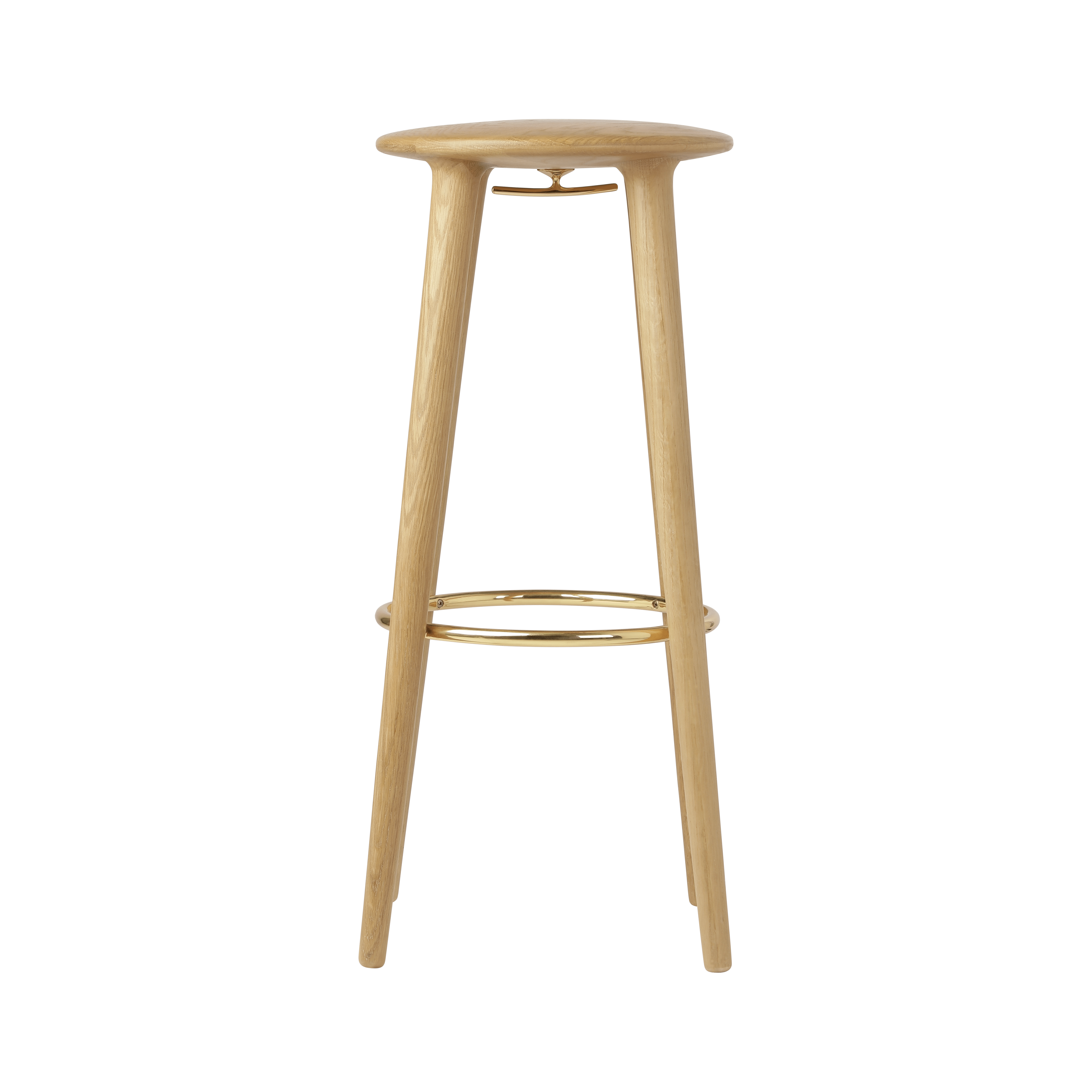Stołek barowy THE SOCIALITE dębowy UMAGE 77.5 cm Eye on Design