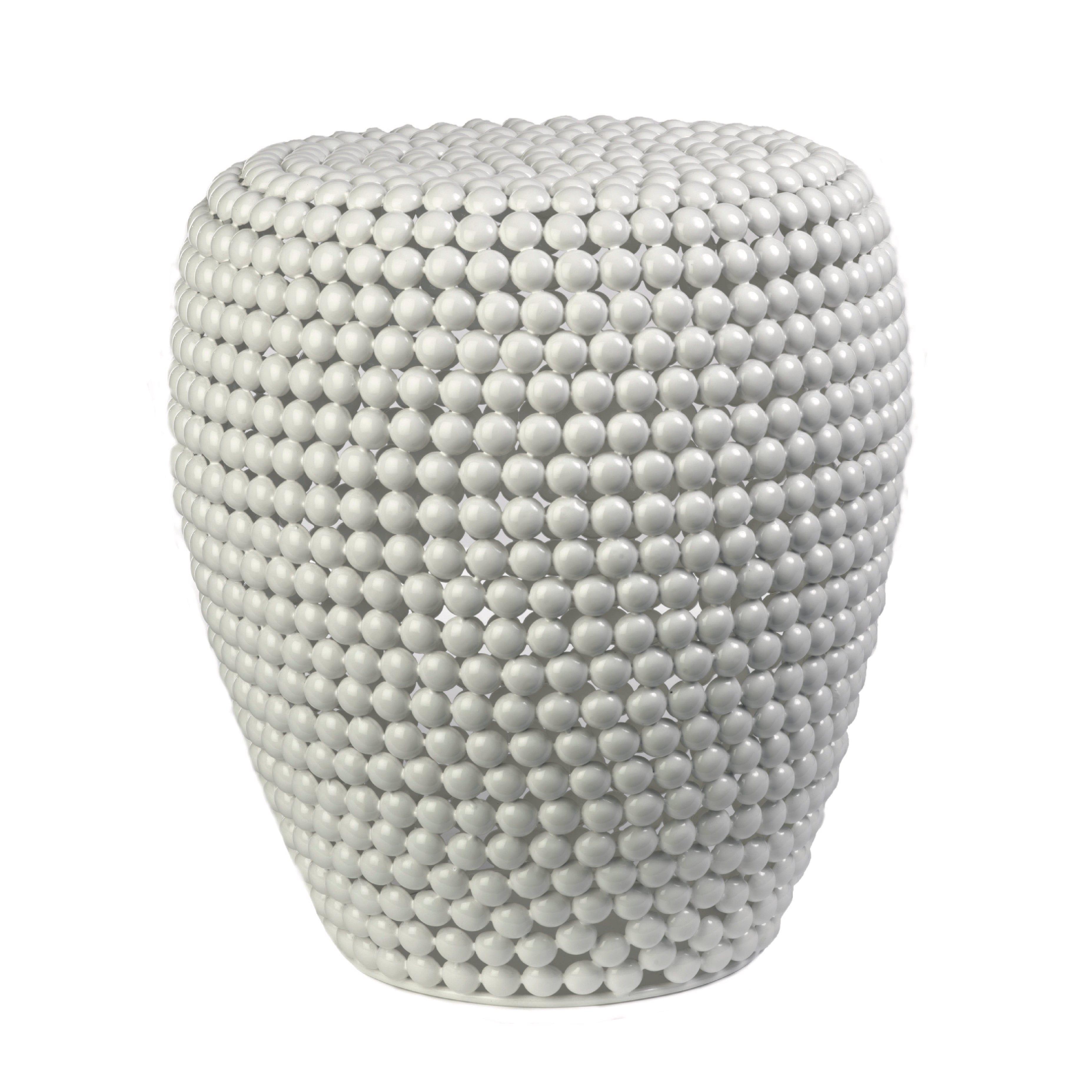 Stołek DOT biały Pols Potten Eye on Design