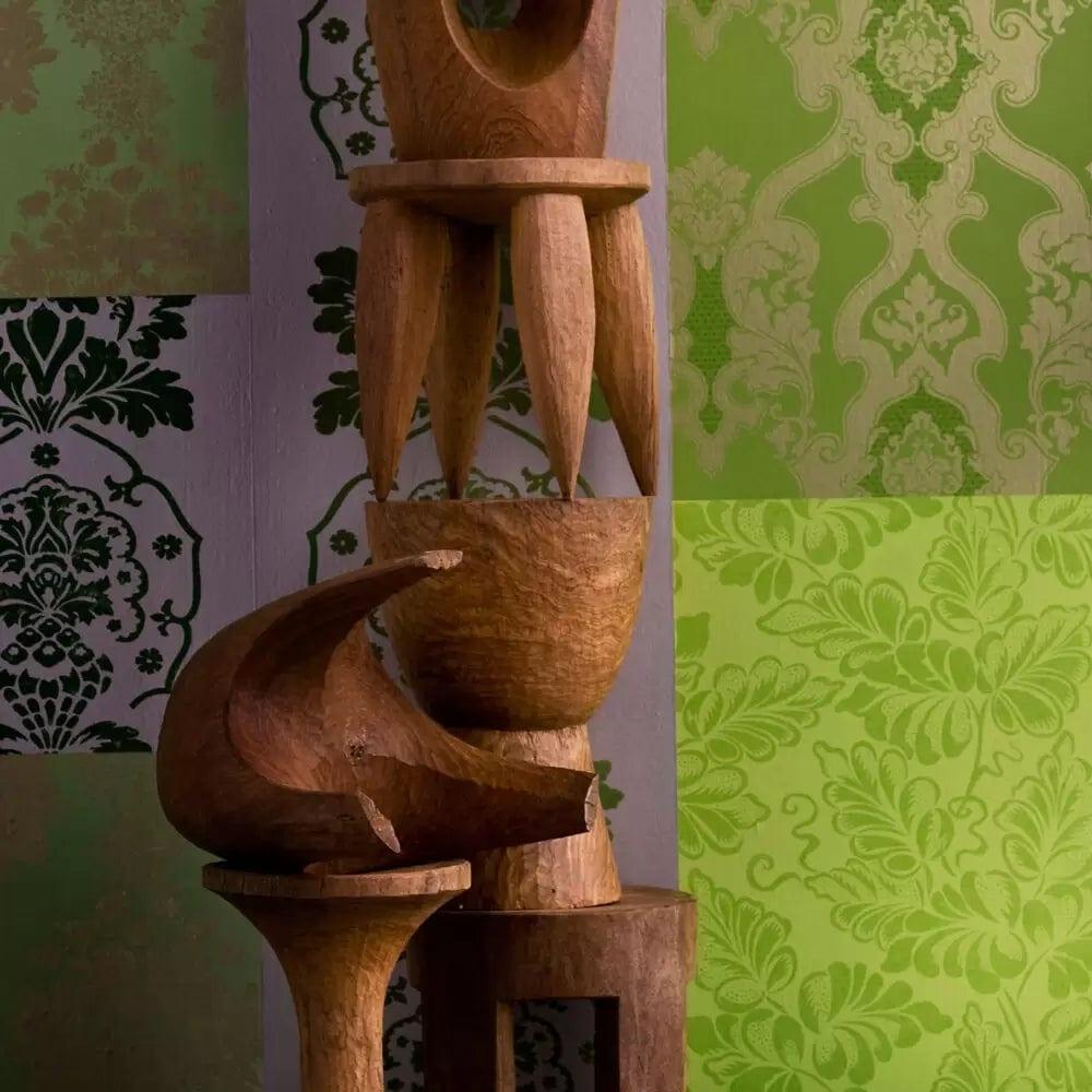 Stołek FOUR SQUARE LEGS drewniany Pols Potten Eye on Design