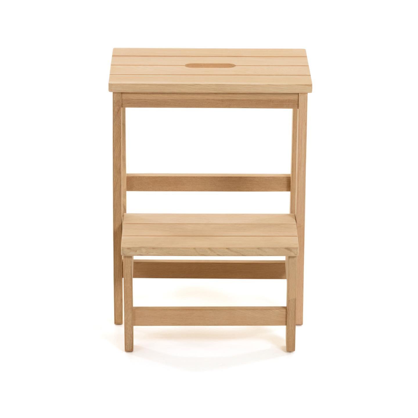 Stołek NELL lite drewno brzozowe – taboret
