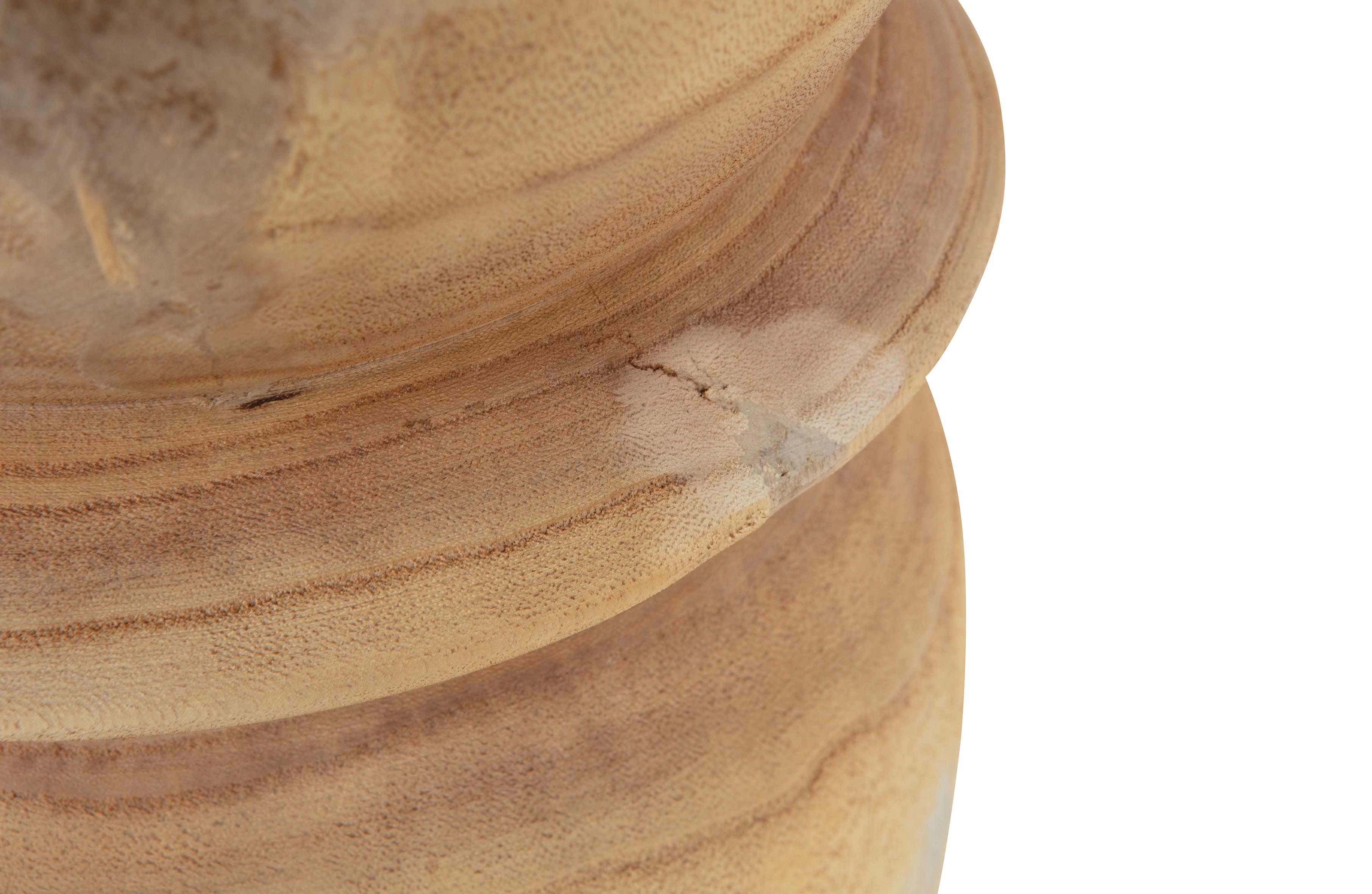 Stolik BIKKEL drewno paulownia Woood Eye on Design