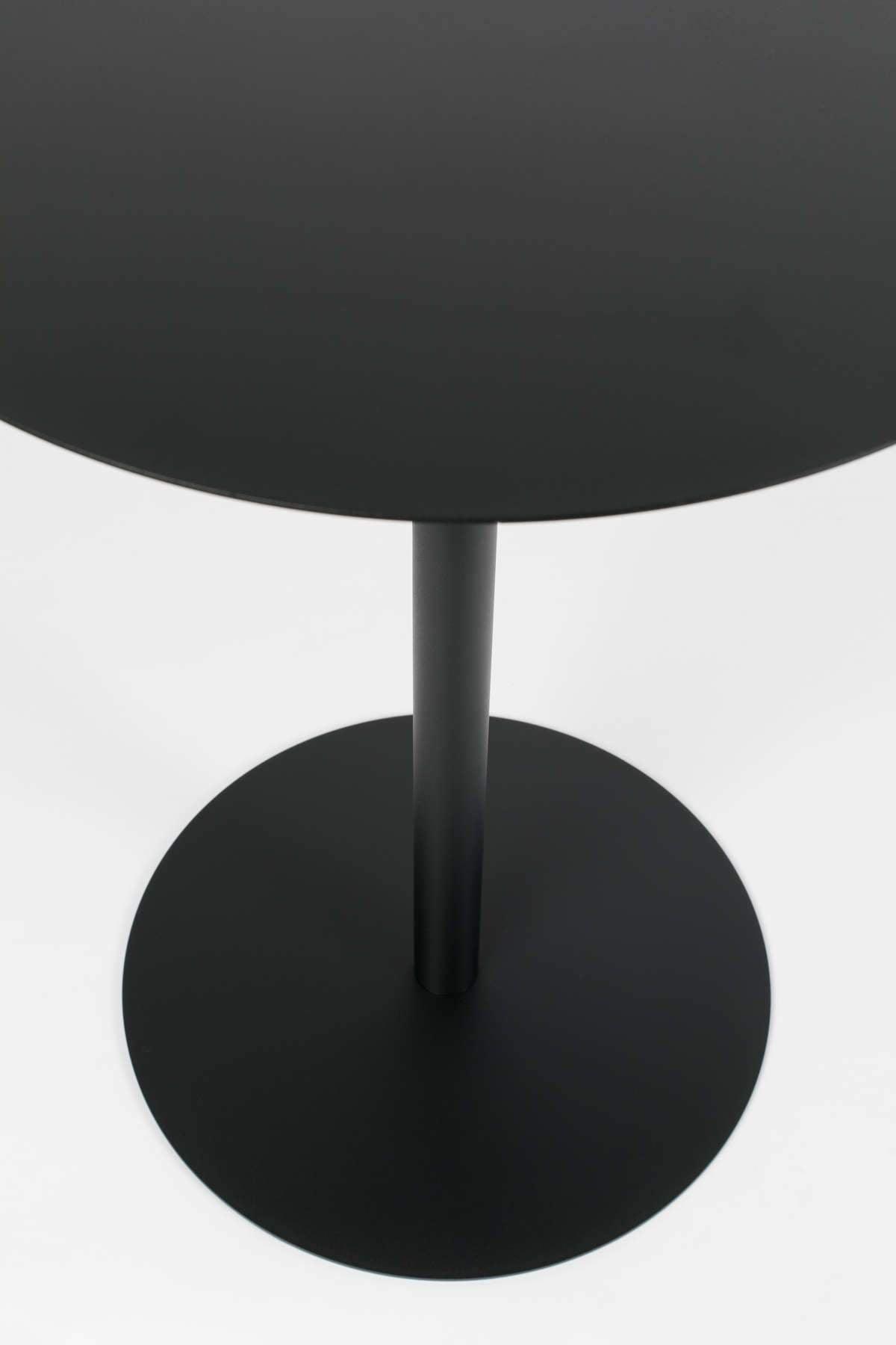 Stolik BISTRO SNOW okrągły czarny Zuiver Eye on Design