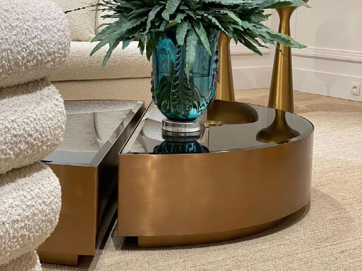 Stolik boczny ASTRA szczotkowana miedź Eichholtz Eye on Design